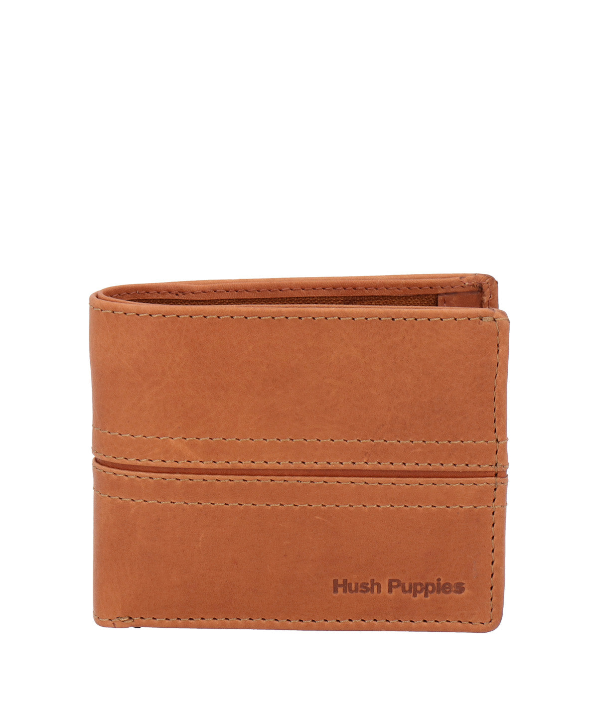 Billetera Cuero Hombre Om Stitch Coin