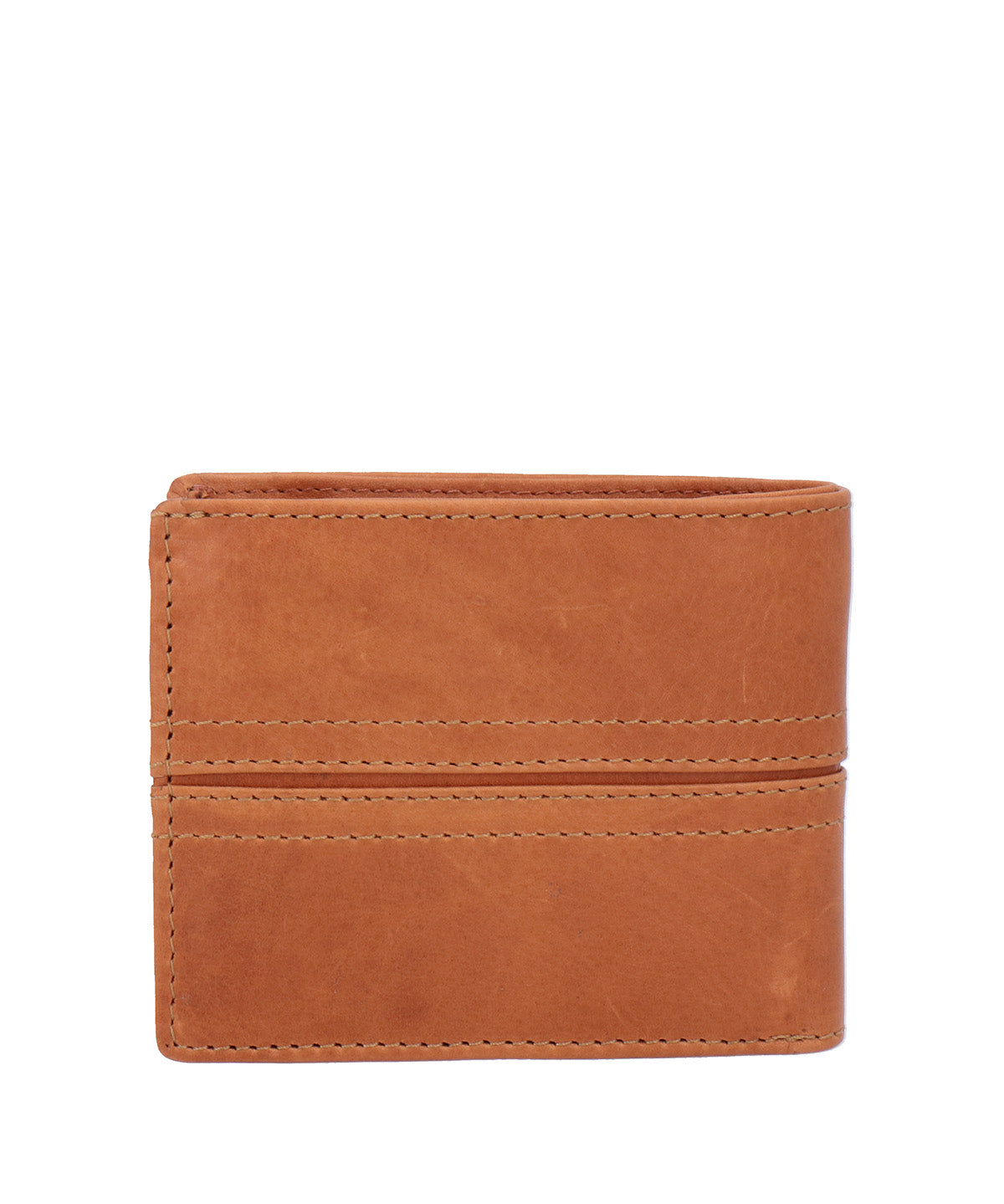 Billetera Cuero Hombre Om Stitch Coin