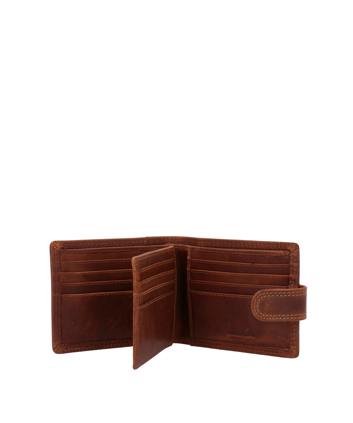 Billetera Cuero Hombre Om Triple Pass