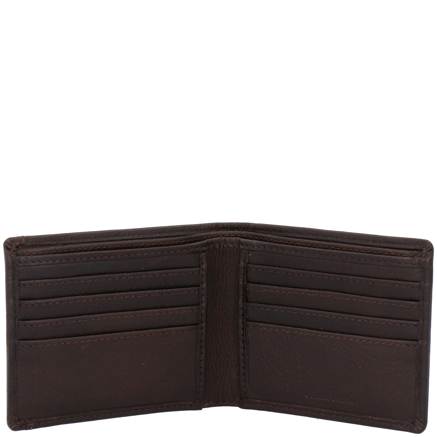 Billetera Cuero Hombre Th Ventana Café
