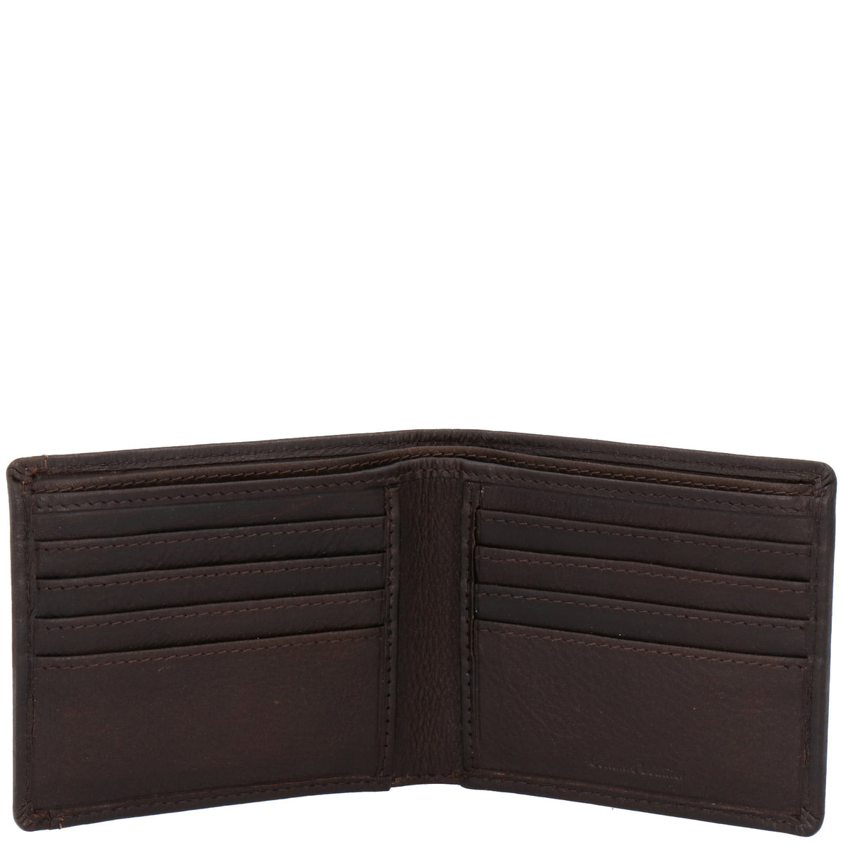 Billetera Cuero Hombre Th Ventana Café