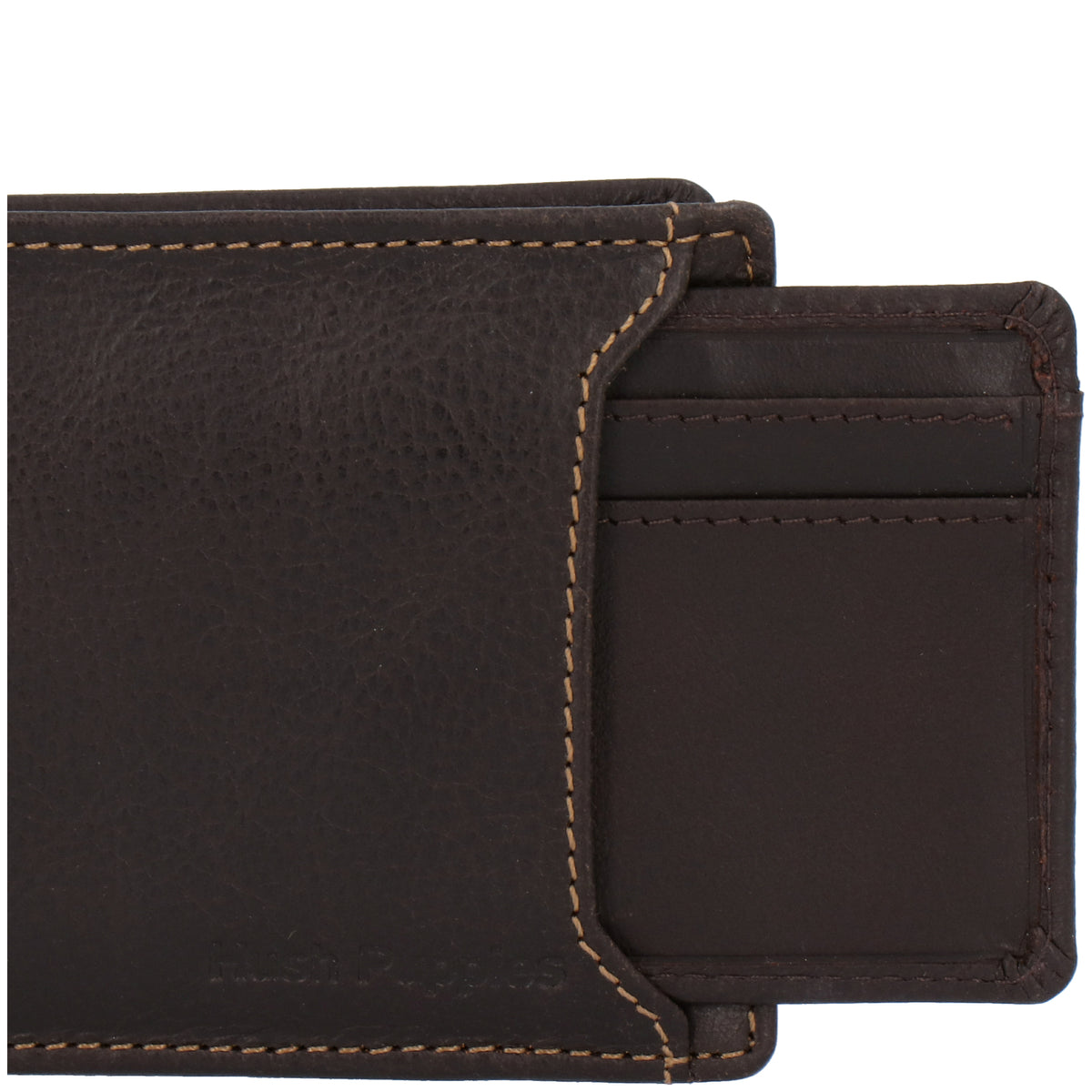 Billetera Cuero Hombre Th Ventana Café