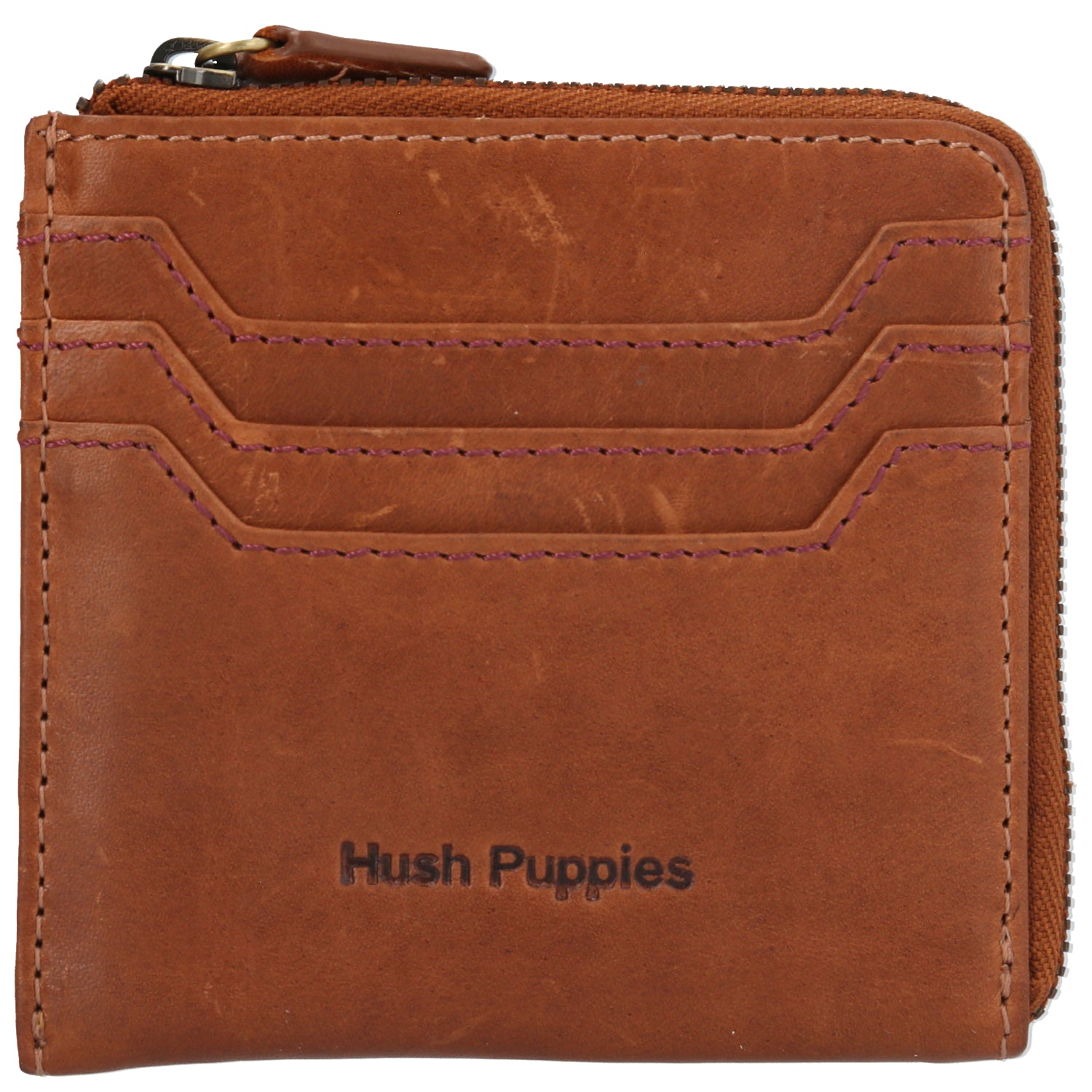 Tarjetero Cuero Mujer Om Coin Card Café