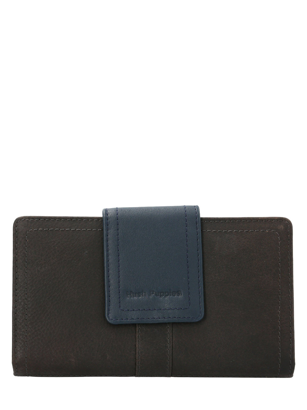 Billetera Cuero Mujer Th Big Bluey Café Hush Puppies | Hush Puppies
