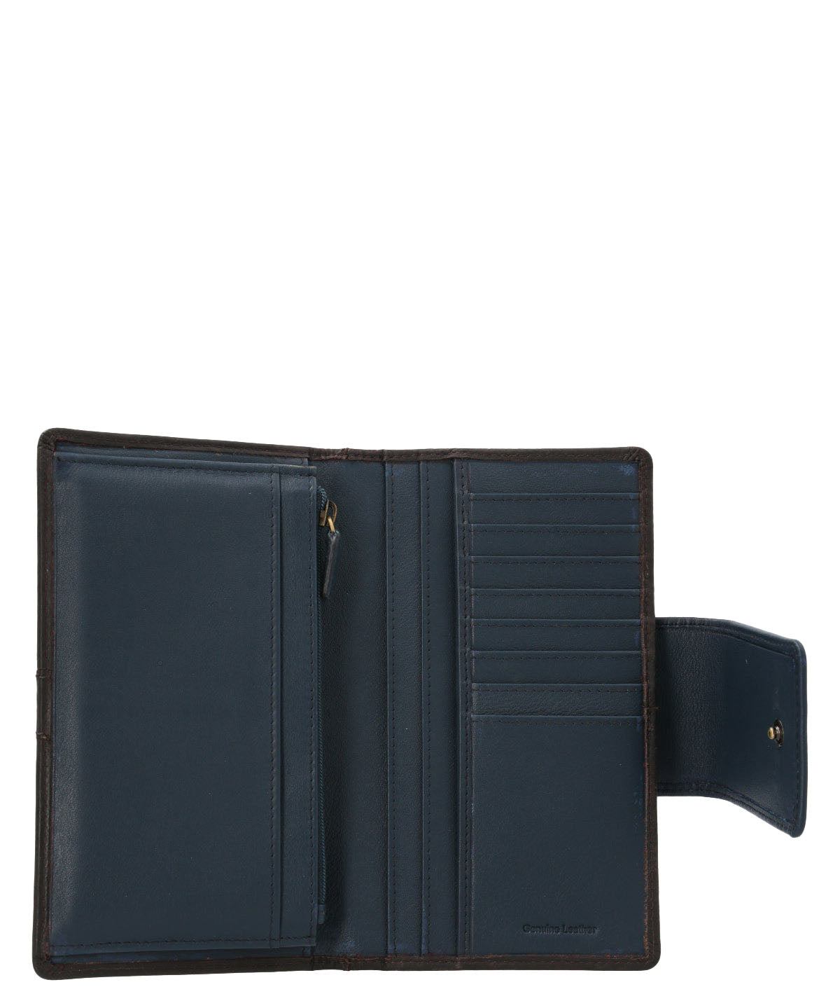 Billetera Cuero Mujer Th Big Bluey Café Hush Puppies | Hush Puppies