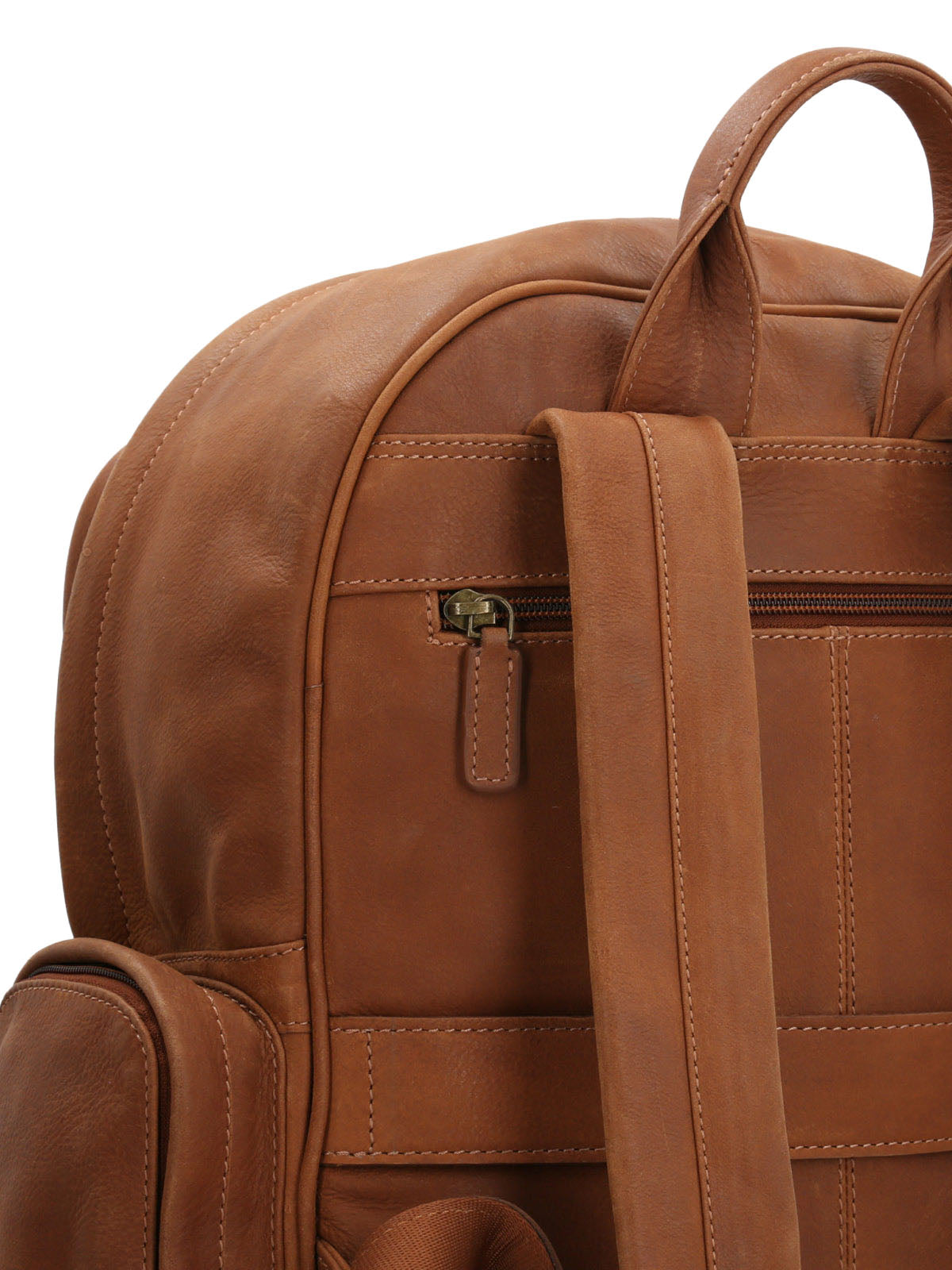 Mochila Cuero Hombre Th Richmond Back Café Hush Puppies | Hush Puppies