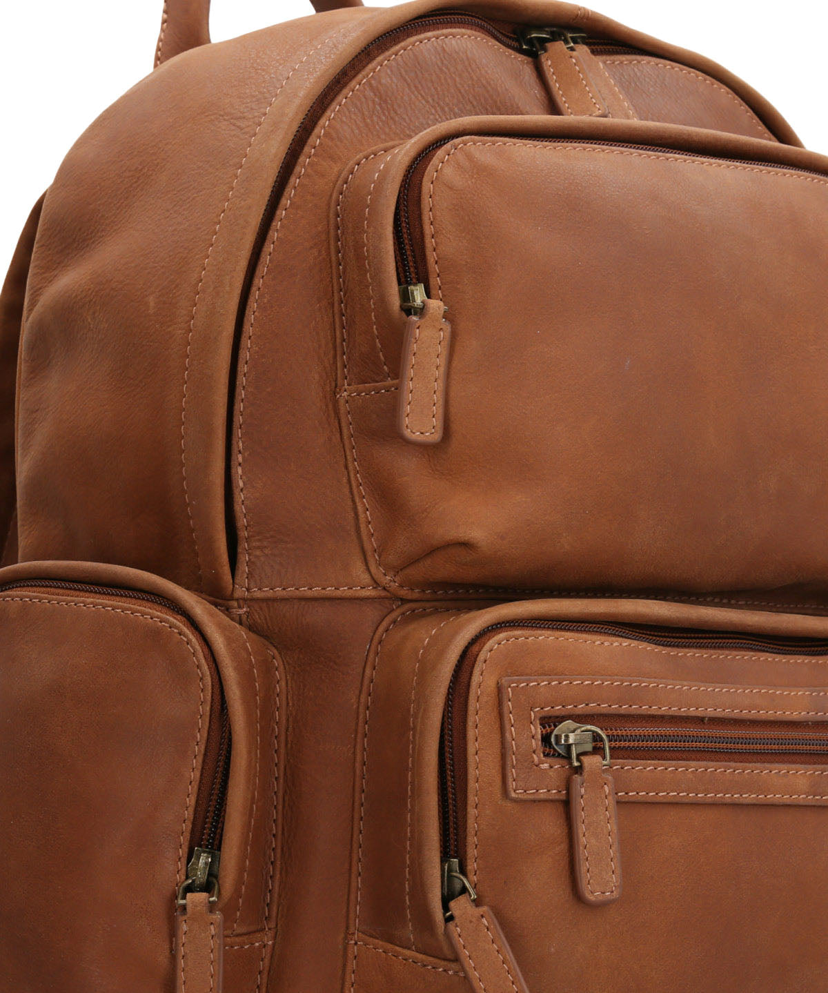 Mochila Cuero Hombre Th Richmond Back Café Hush Puppies | Hush Puppies