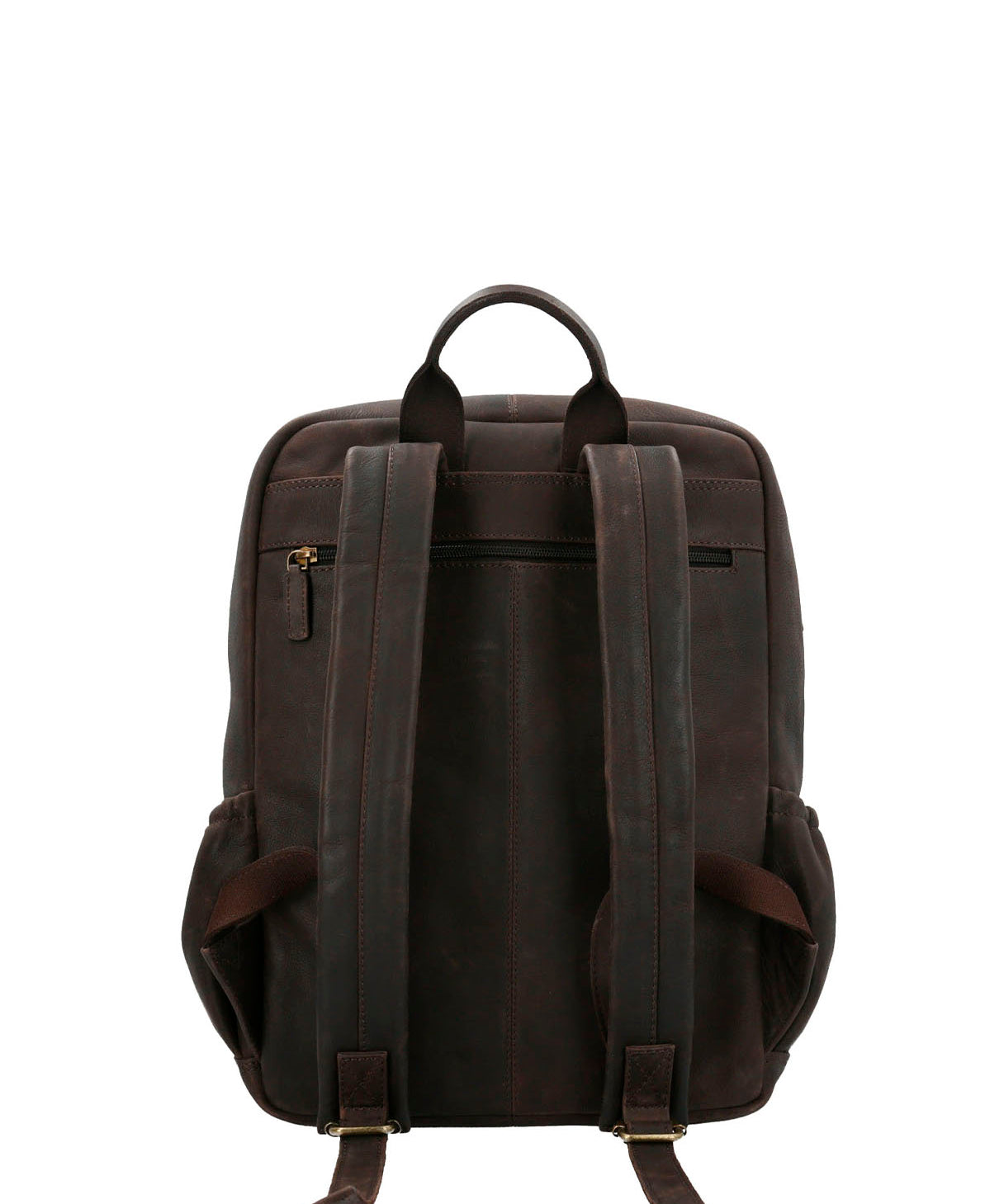 Mochila Cuero Hombre Th Rhondda Back Café Hush Puppies | Hush Puppies