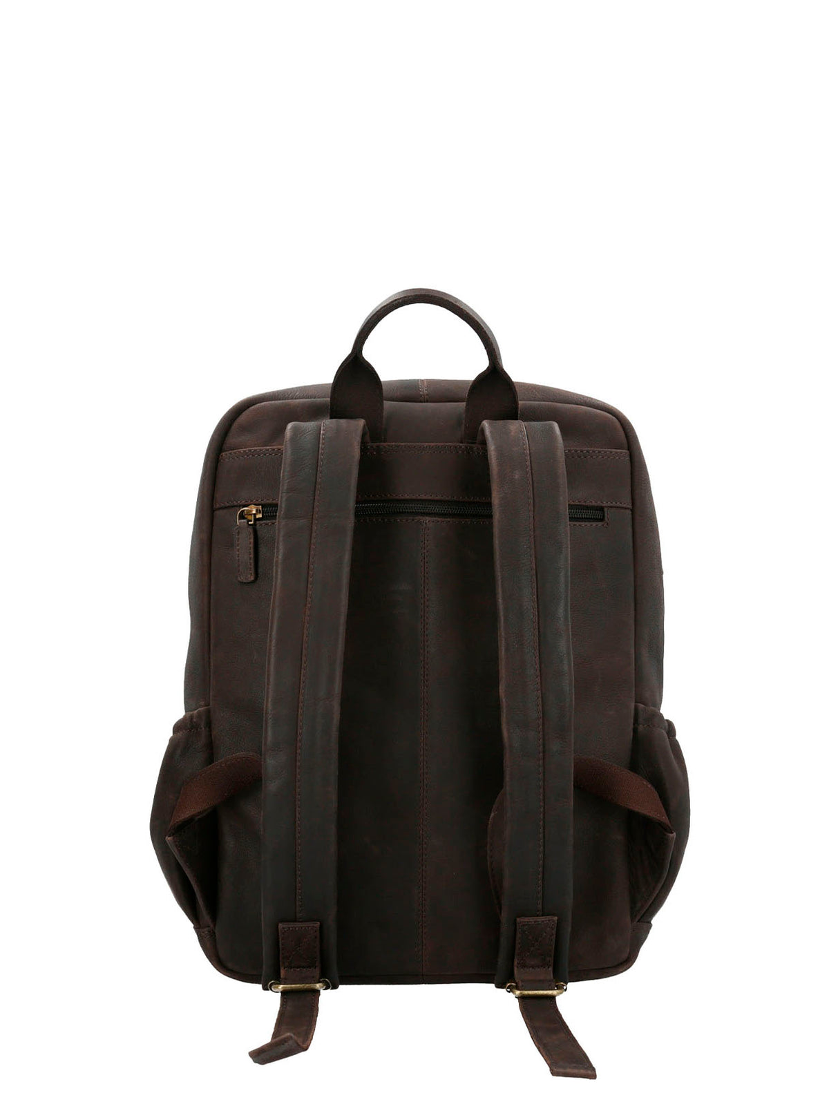 Mochila Cuero Hombre Th Rhondda Back Café Hush Puppies | Hush Puppies