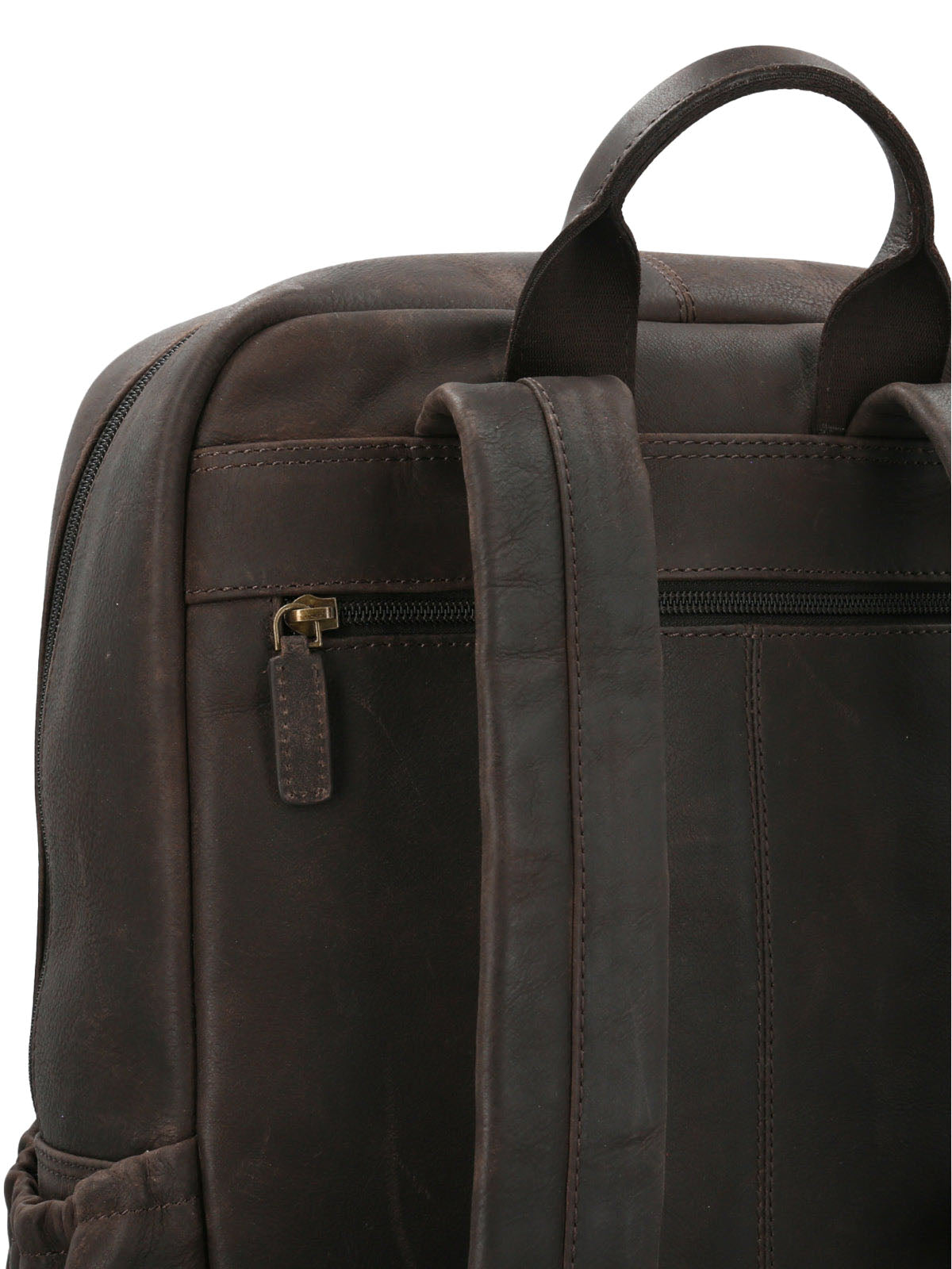 Mochila Cuero Hombre Th Rhondda Back Café Hush Puppies | Hush Puppies