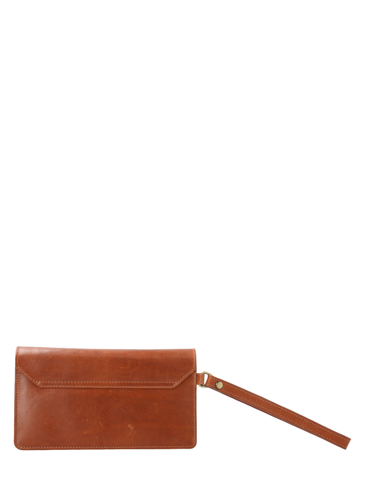 Billetera Cuero Mujer Om Rother Clutch Café Hush Puppies | Hush Puppies
