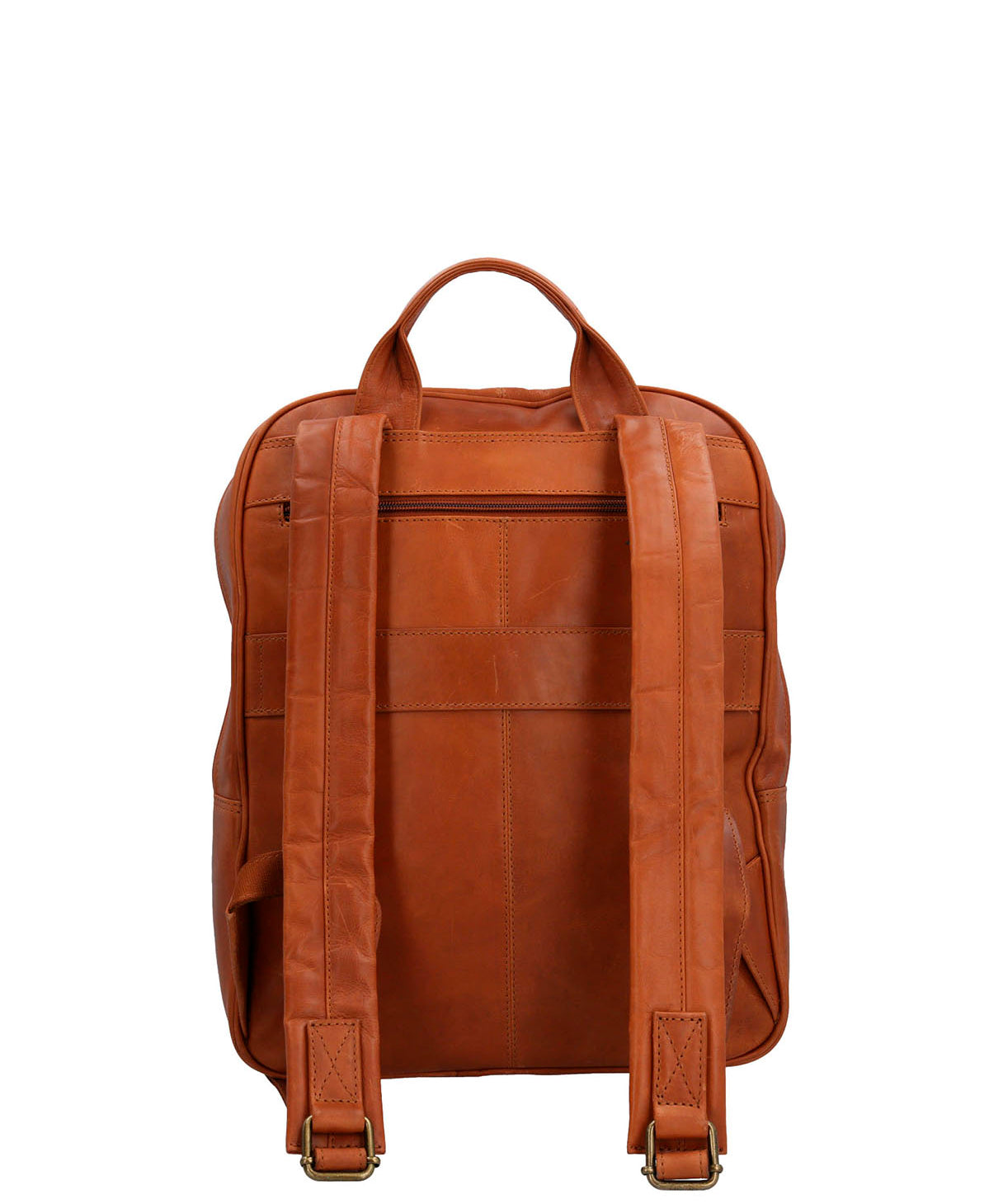 Mochila Cuero Hombre Om Rother Back Café Hush Puppies | Hush Puppies