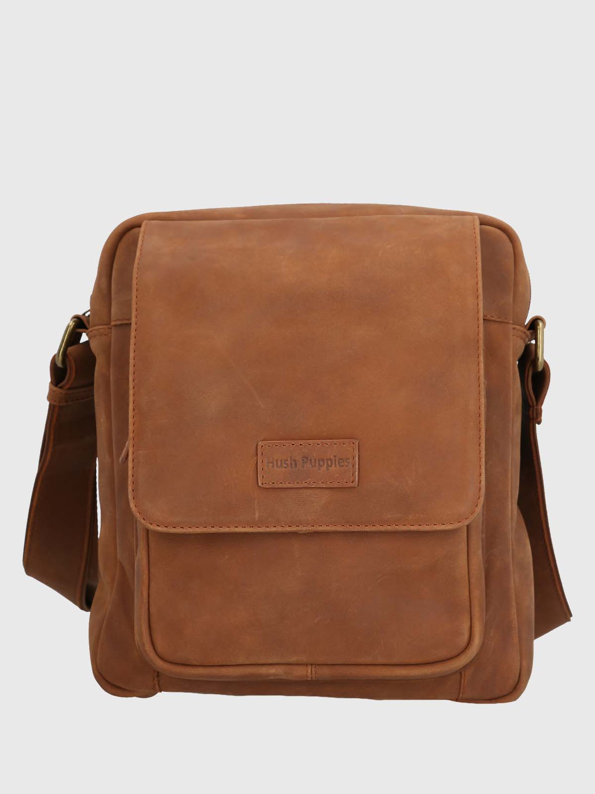 Maletin Cuero Hombre Th Markham Cross Café Hush Puppies-Hush Puppies Chile