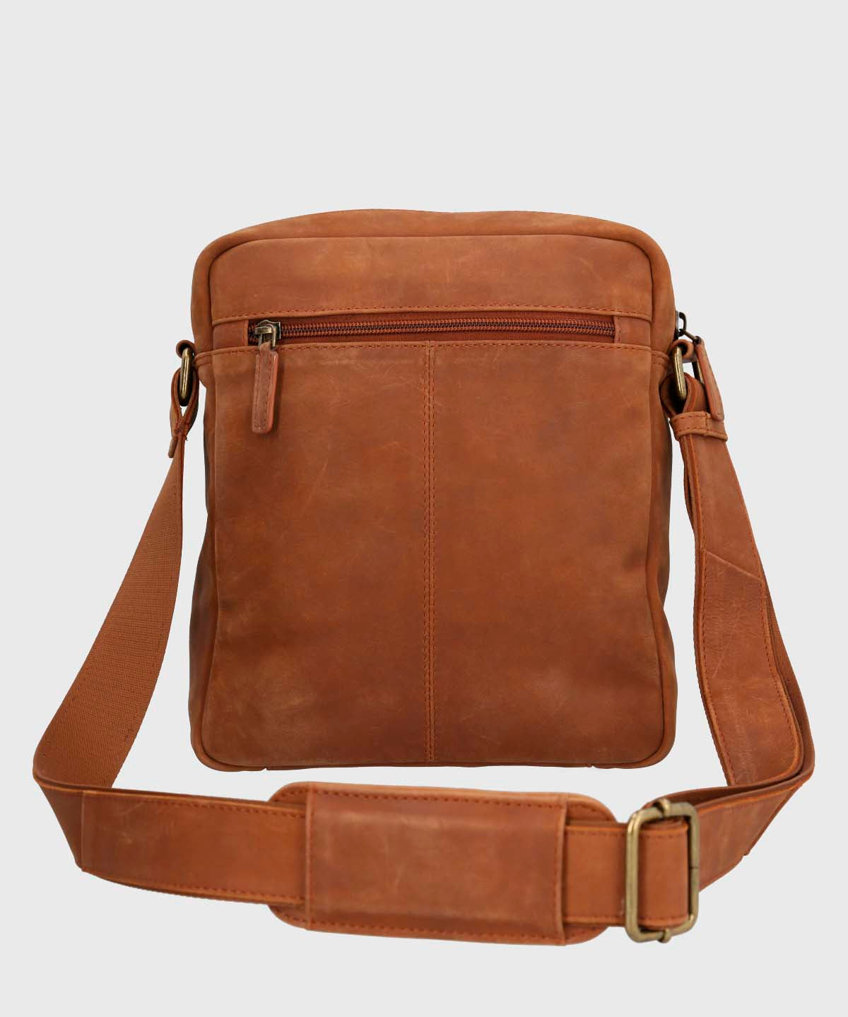 Maletin Cuero Hombre Th Markham Cross Café Hush Puppies-Hush Puppies Chile