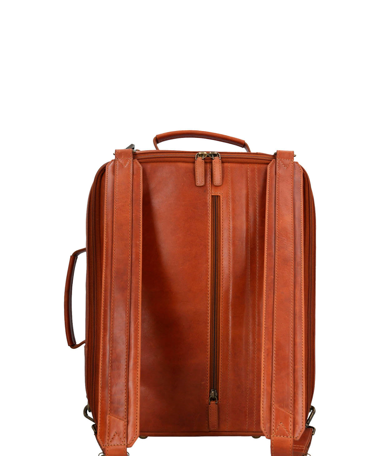 Mochila Cuero Hombre Om Middleton Back Café Hush Puppies | Hush Puppies