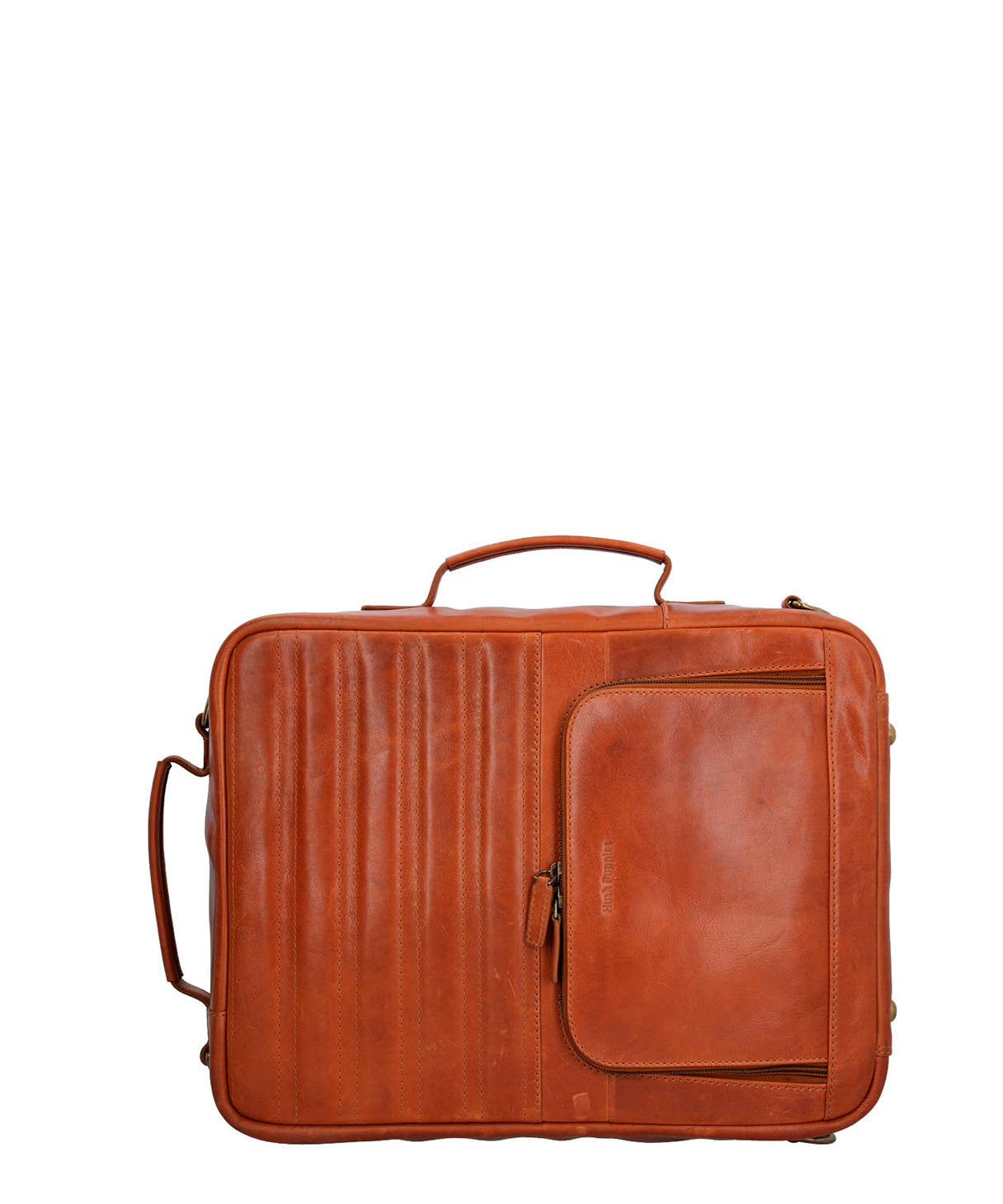 Mochila Cuero Hombre Om Middleton Back Café Hush Puppies | Hush Puppies