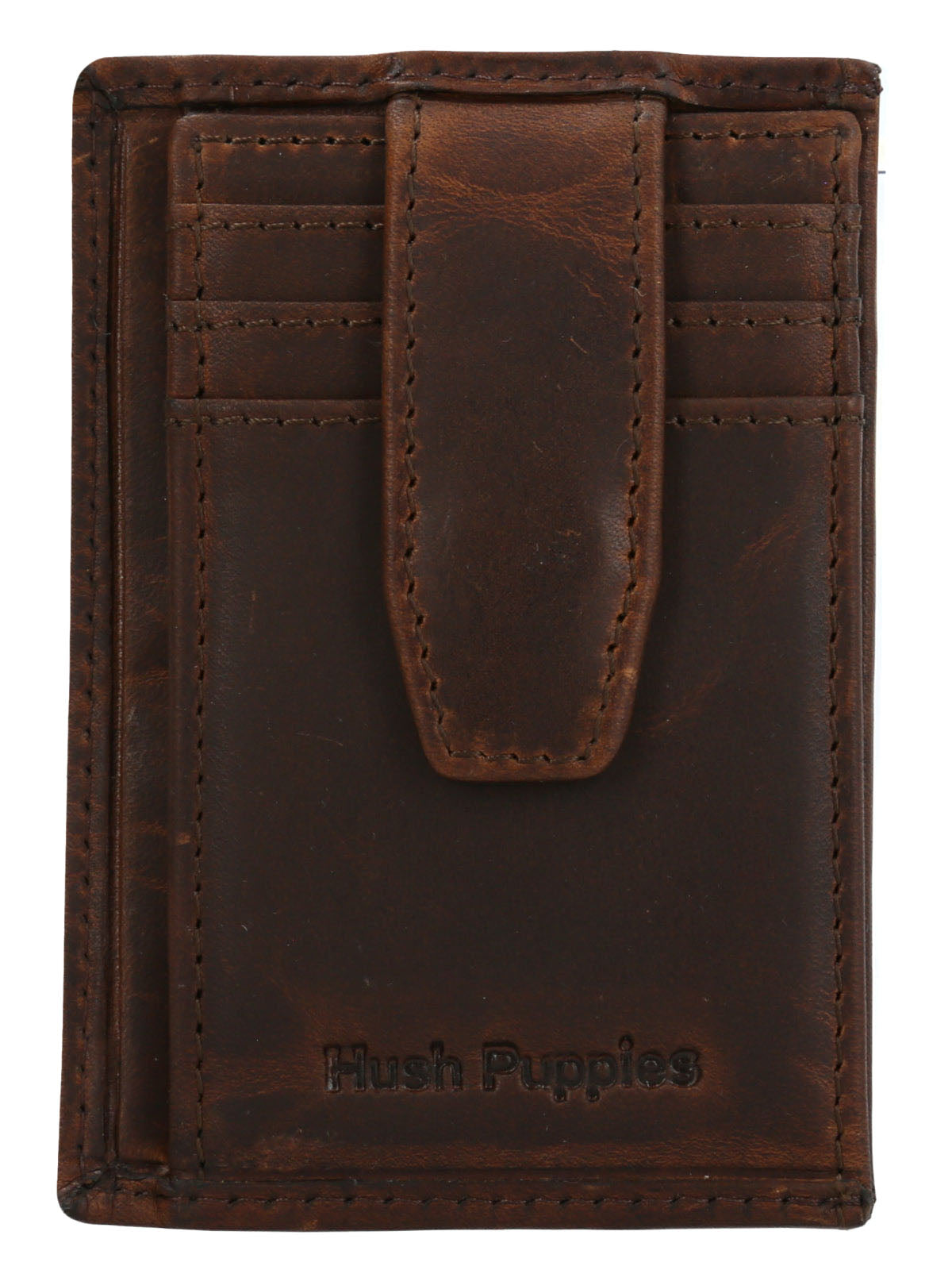 Tarjetero Cuero Hombre St Maclean Card Café Hush Puppies | Hush Puppies