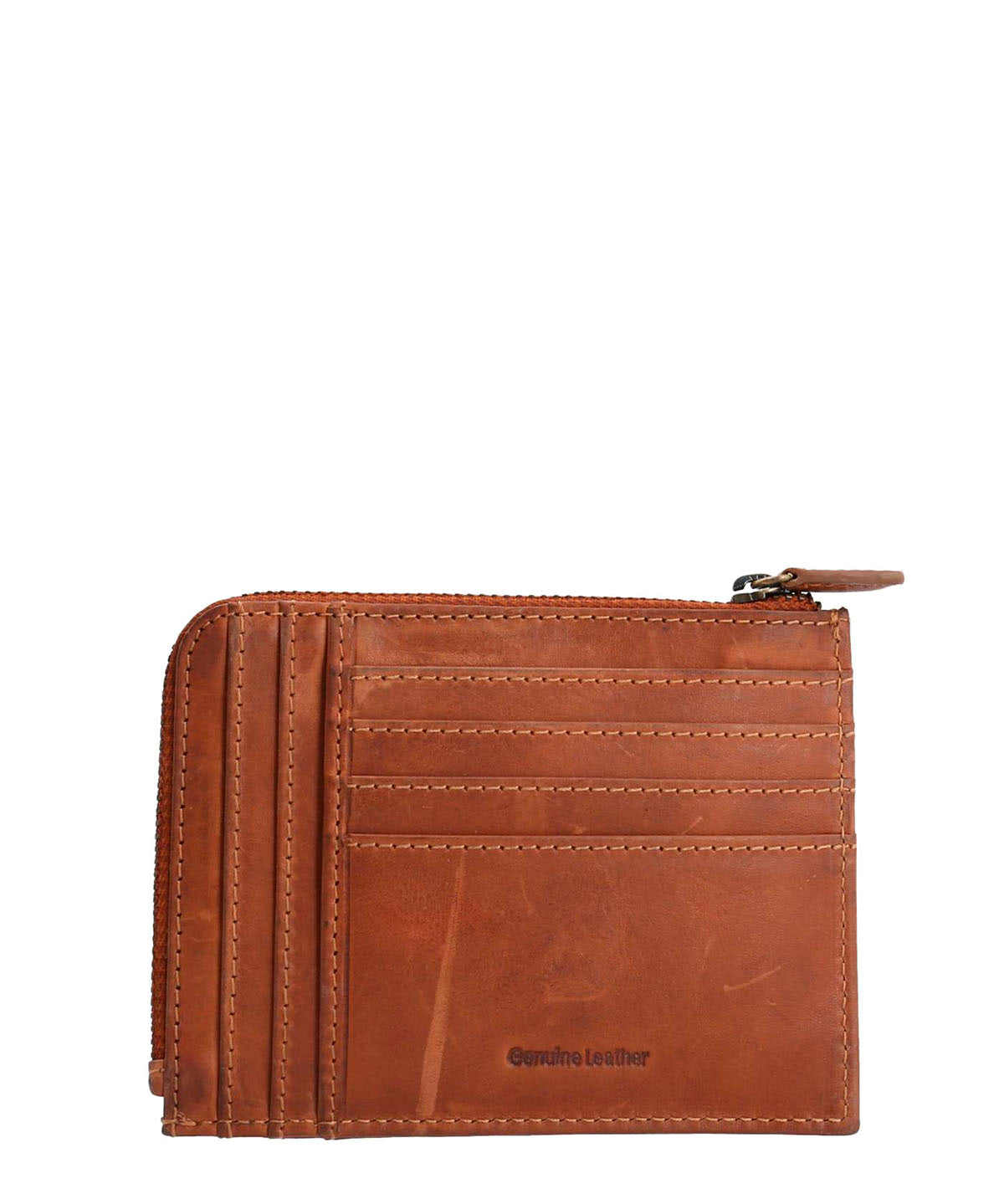 Tarjetero Cuero Hombre Om Matthew Card Café Hush Puppies | Hush Puppies