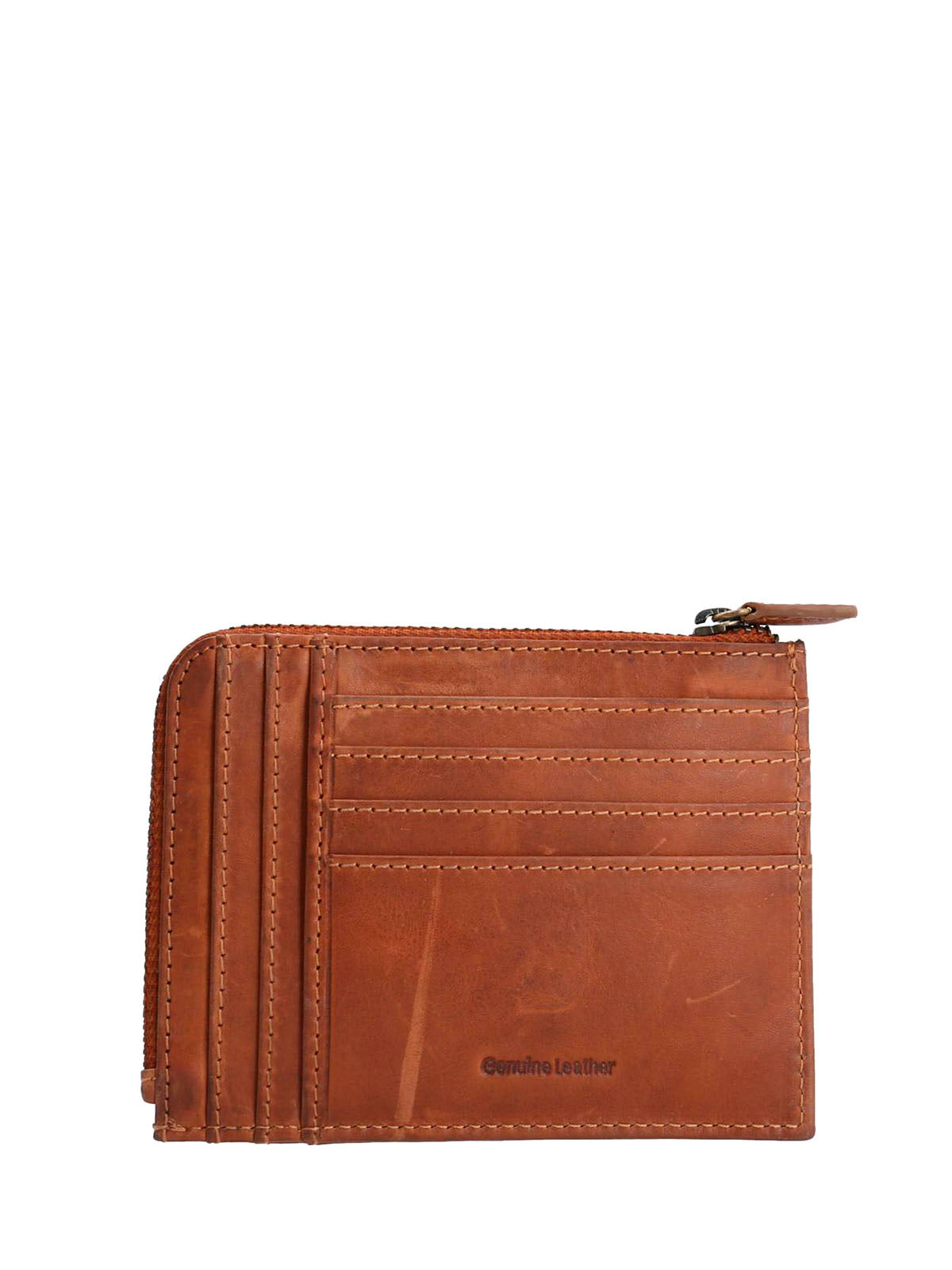 Tarjetero Cuero Hombre Om Matthew Card Café Hush Puppies | Hush Puppies