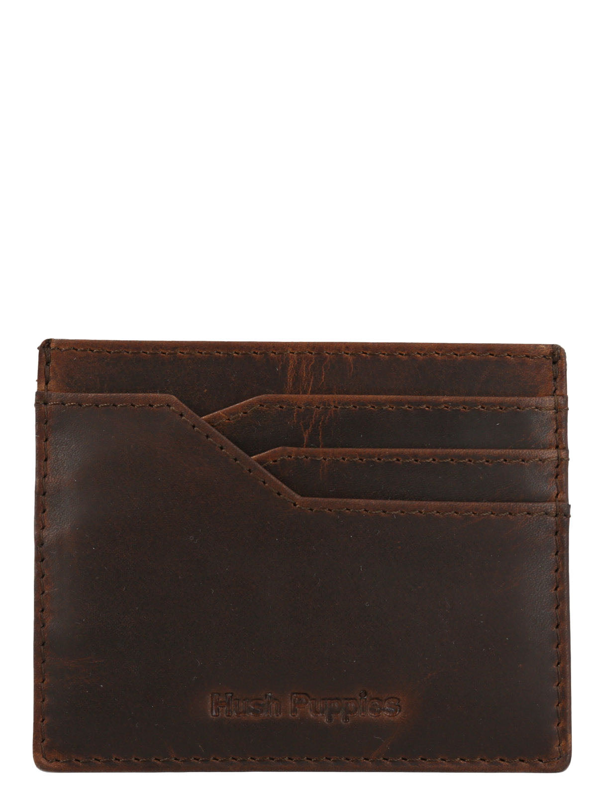 Tarjetero Cuero Hombre St Bennett Card Café Hush Puppies | Hush Puppies