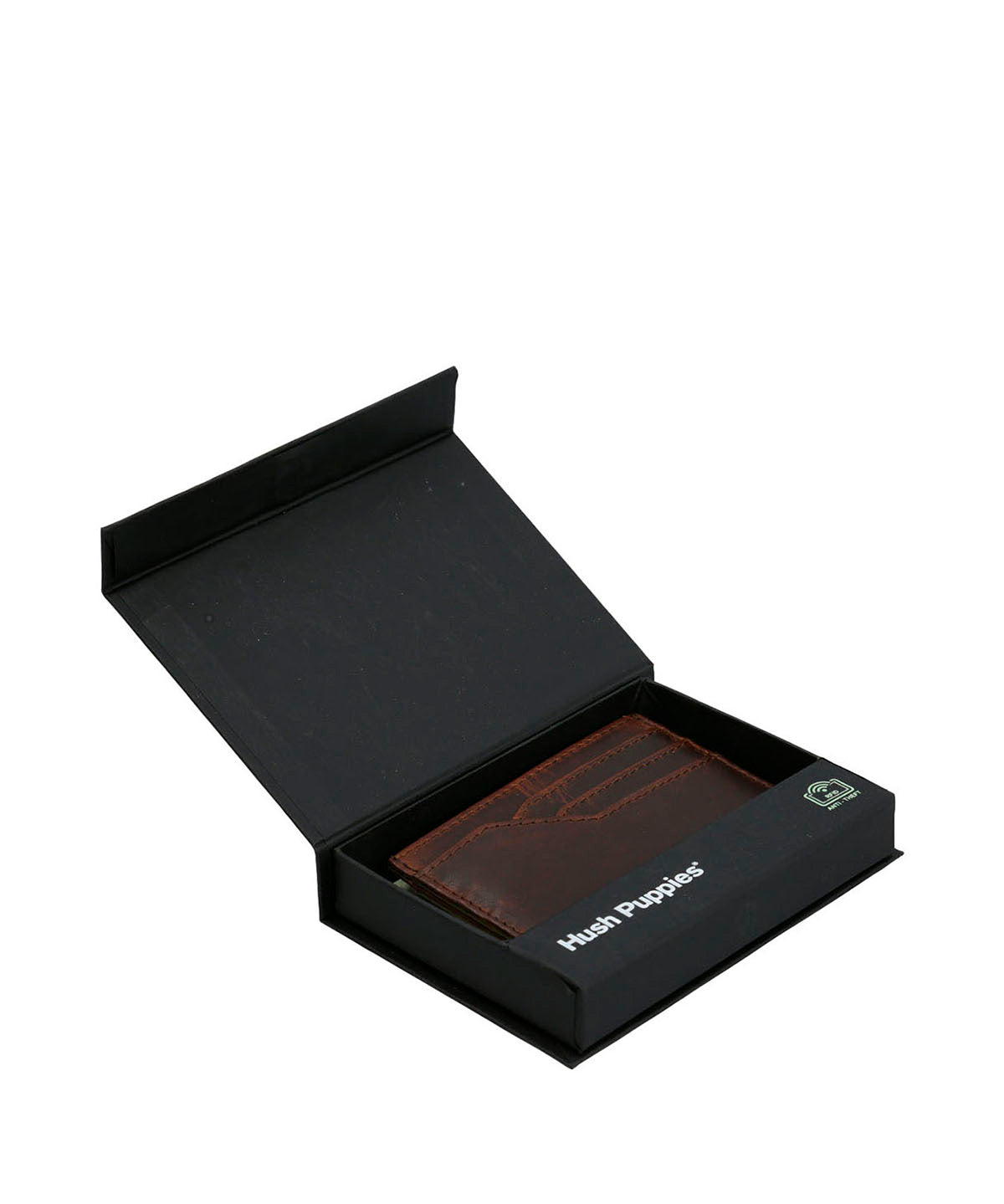 Tarjetero Cuero Hombre St Bennett Card Café Hush Puppies | Hush Puppies