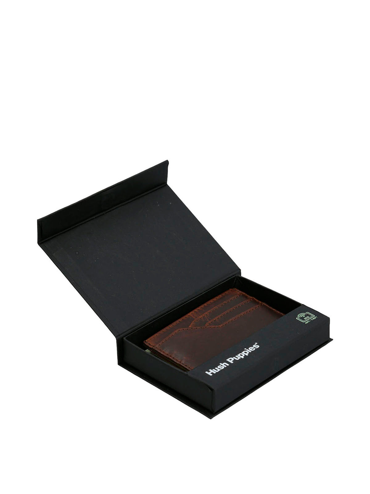 Tarjetero Cuero Hombre St Bennett Card Café Hush Puppies | Hush Puppies