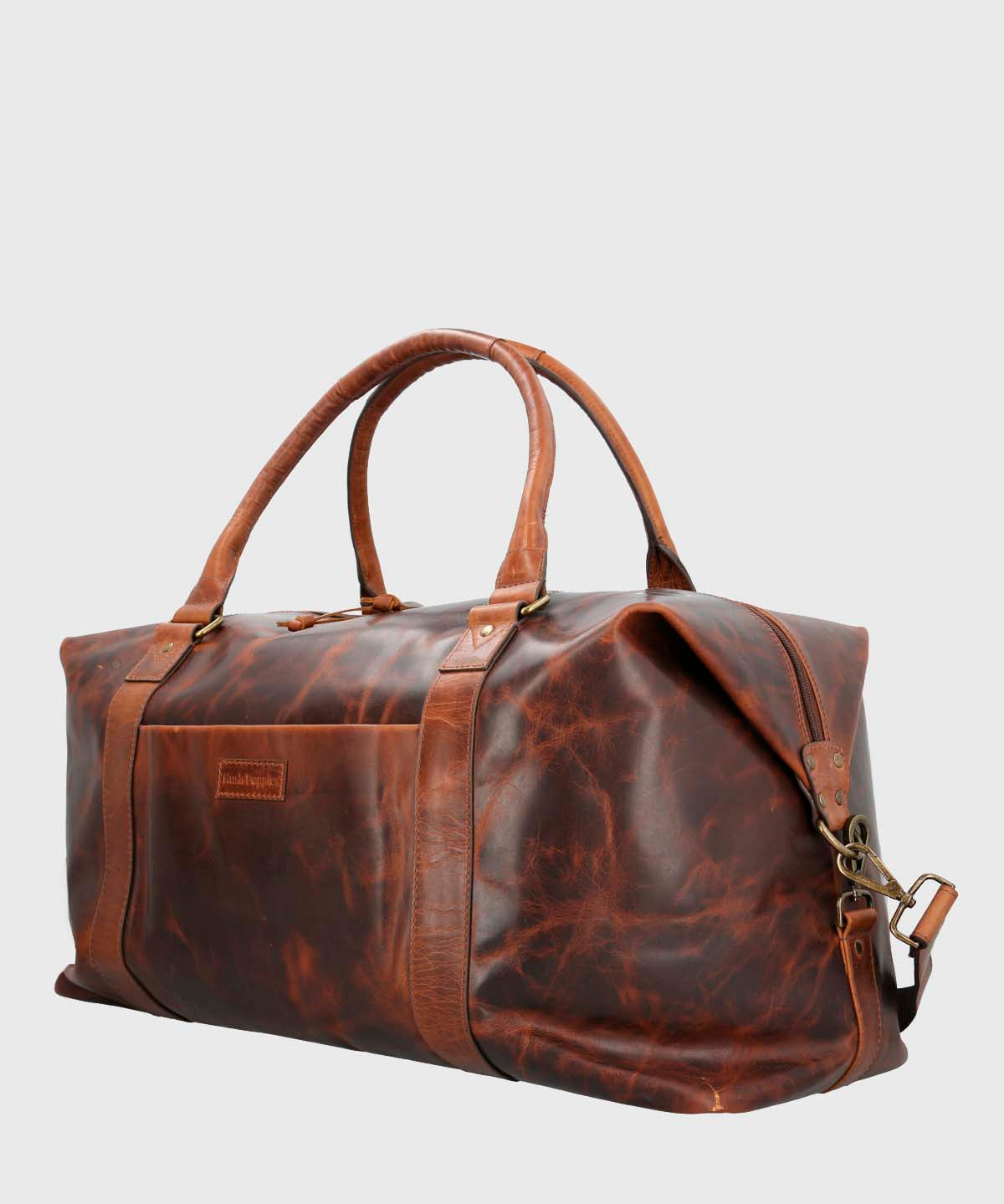Bolso Cuero Hombre St Marlow Travel Café Hush Puppies-Hush Puppies Chile