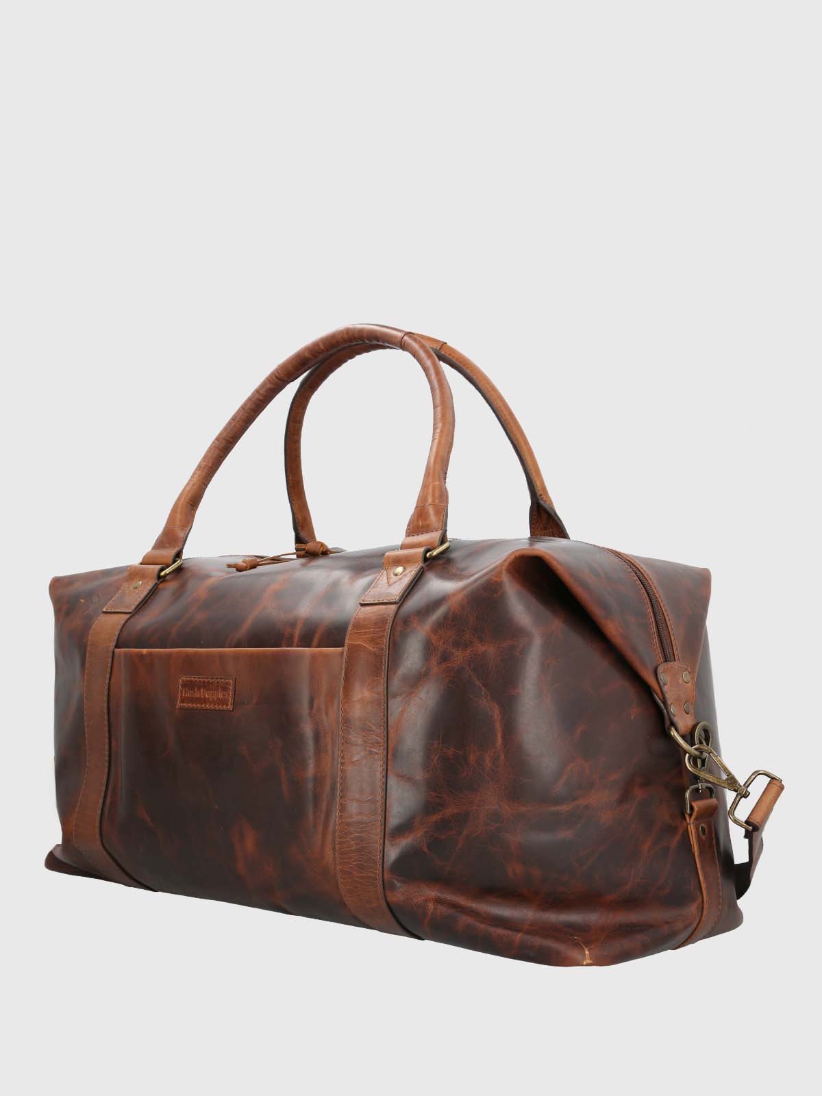 Bolso Cuero Hombre St Marlow Travel Café Hush Puppies-Hush Puppies Chile