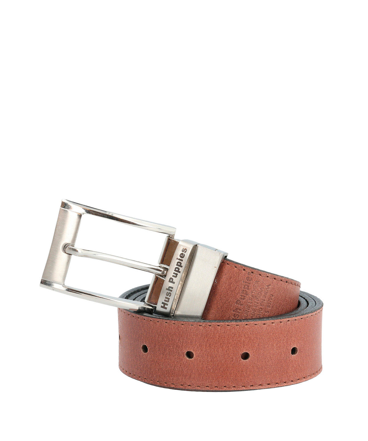 Cinturon Cuero Hombre Hp Rev Cadiz Café Hush Puppies | Hush Puppies