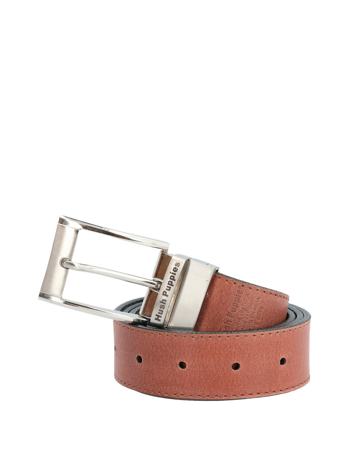 Cinturon Cuero Hombre Hp Rev Cadiz Café Hush Puppies | Hush Puppies