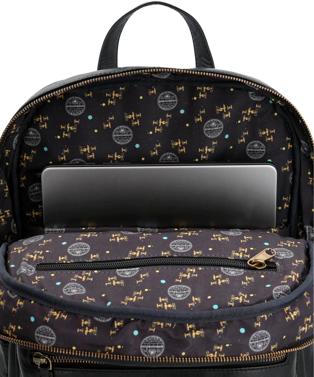 Mochila Cuero Hombre Sw Darth Vader Back Negro Hush Puppies | Hush Puppies