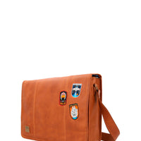 Maletin Cuero Hombre Sw Rebel Msn Café Hush Puppies | Hush Puppies