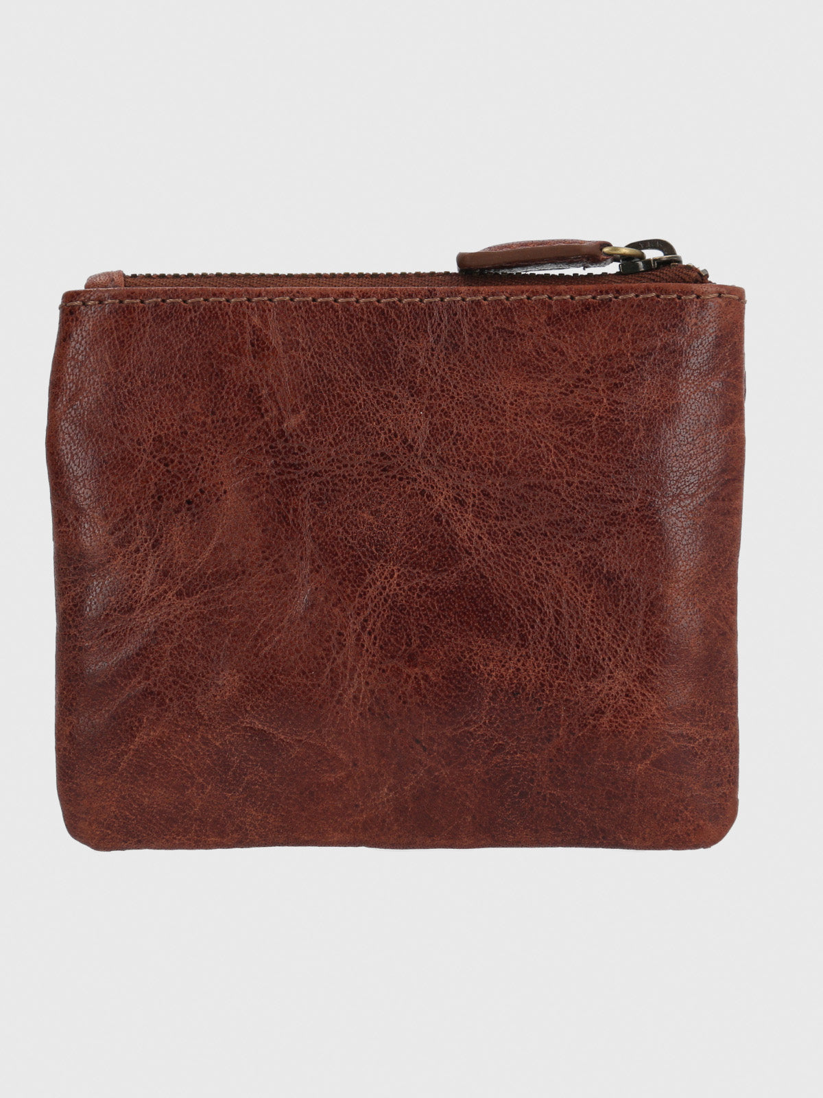 Billetera Cuero Hombre Vn Freeman Snap Café Hush Puppies