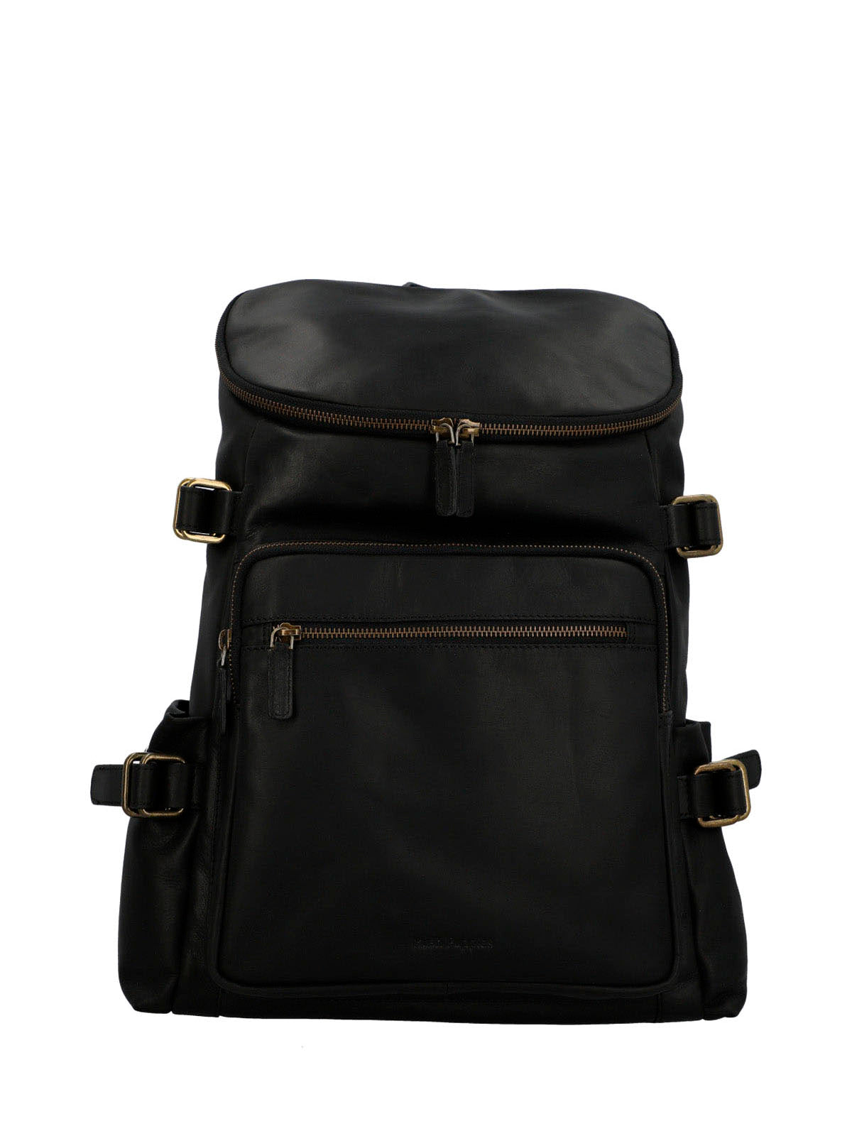 Mochila Cuero Hombre Ty Frazer Back Negro Hush Puppies
