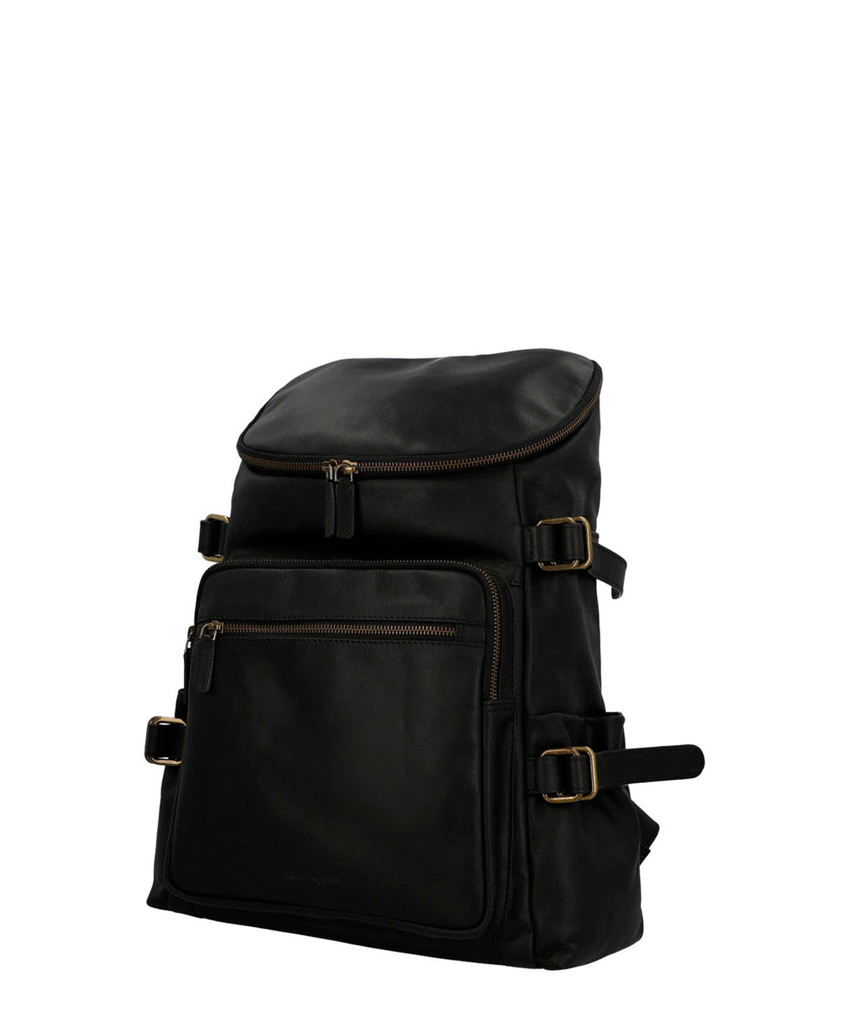 Mochila Cuero Hombre Ty Frazer Back Negro Hush Puppies