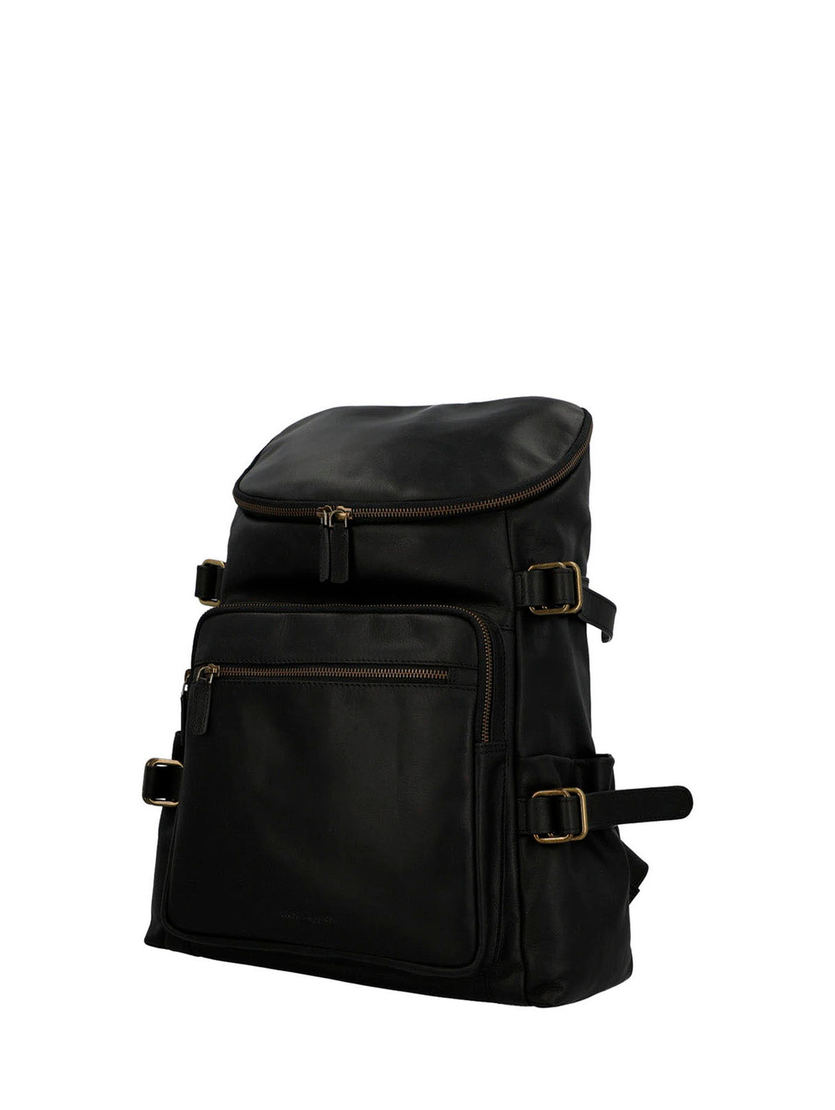 Mochila Cuero Hombre Ty Frazer Back Negro Hush Puppies