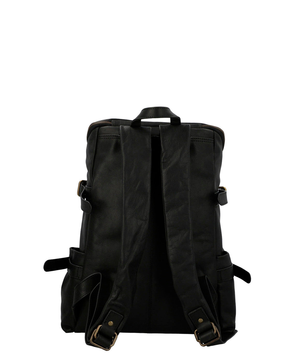 Mochila Cuero Hombre Ty Frazer Back Negro Hush Puppies