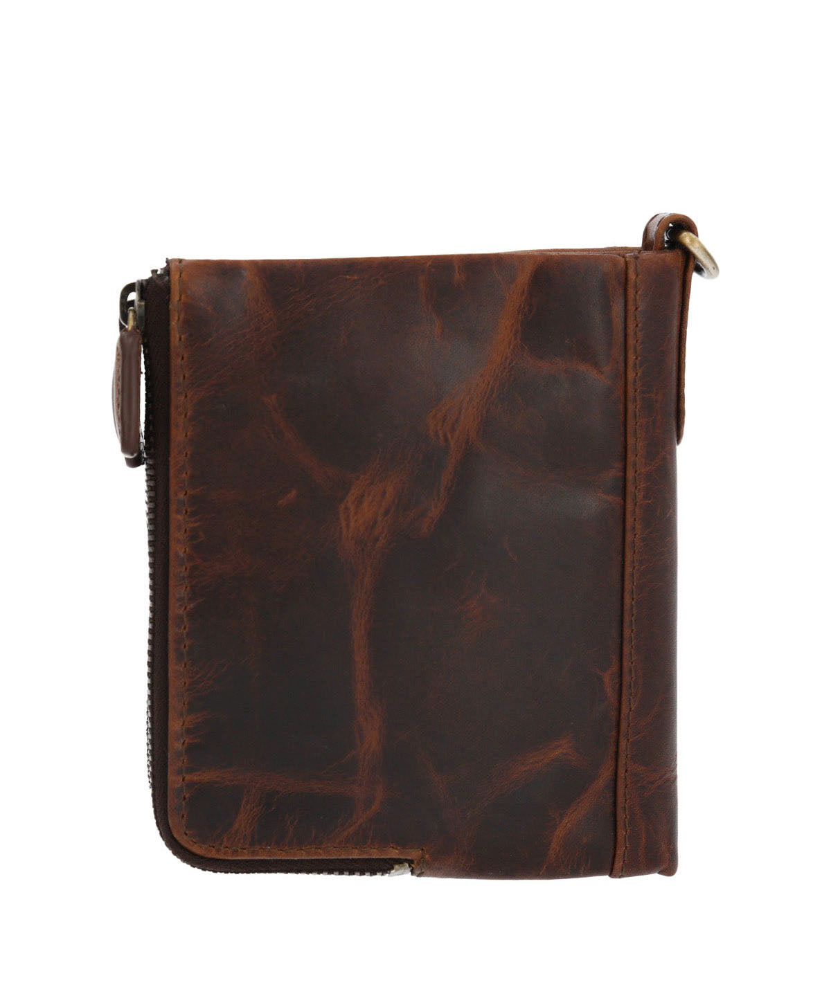 Billetera Cuero Hombre St Felton Zipcard Café Hush Puppies