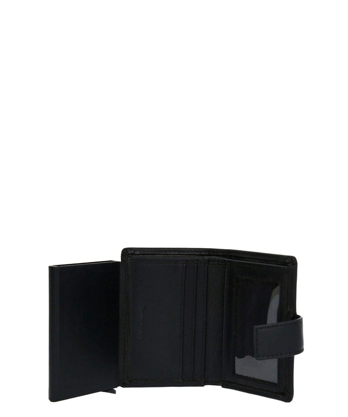 Tarjetero Cuero Hombre Ty Cardslide Negro Hush Puppies