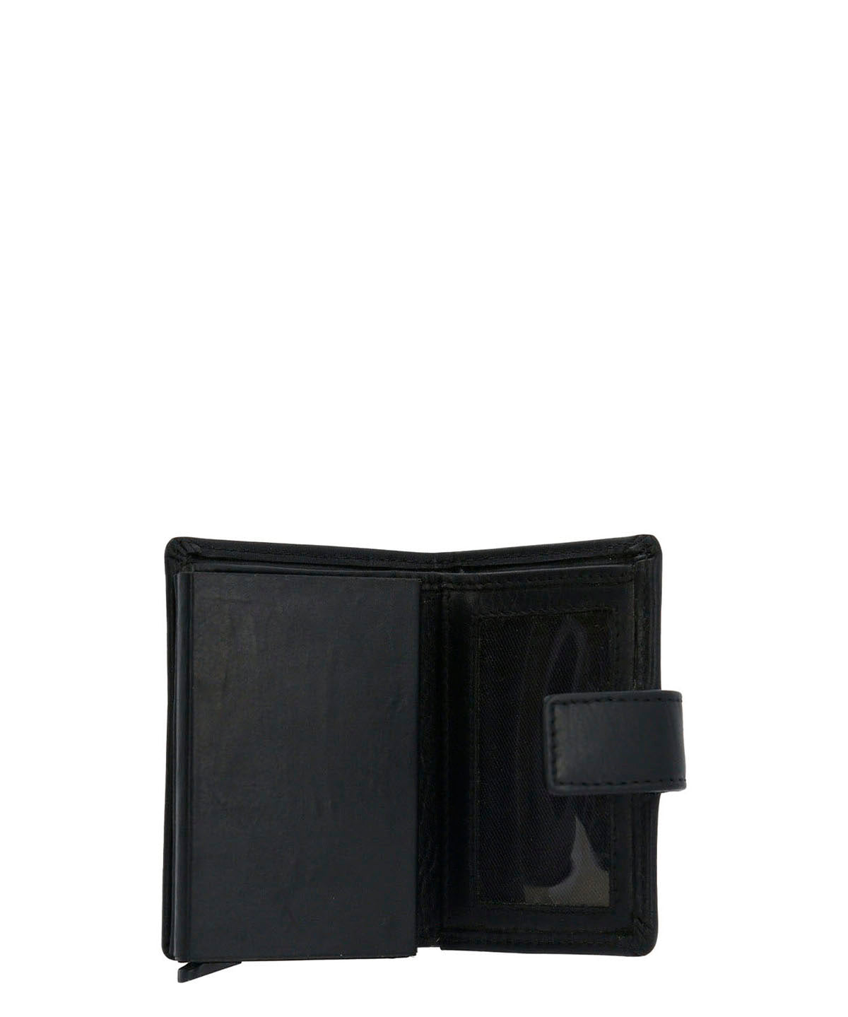 Tarjetero Cuero Hombre Ty Cardslide Negro Hush Puppies
