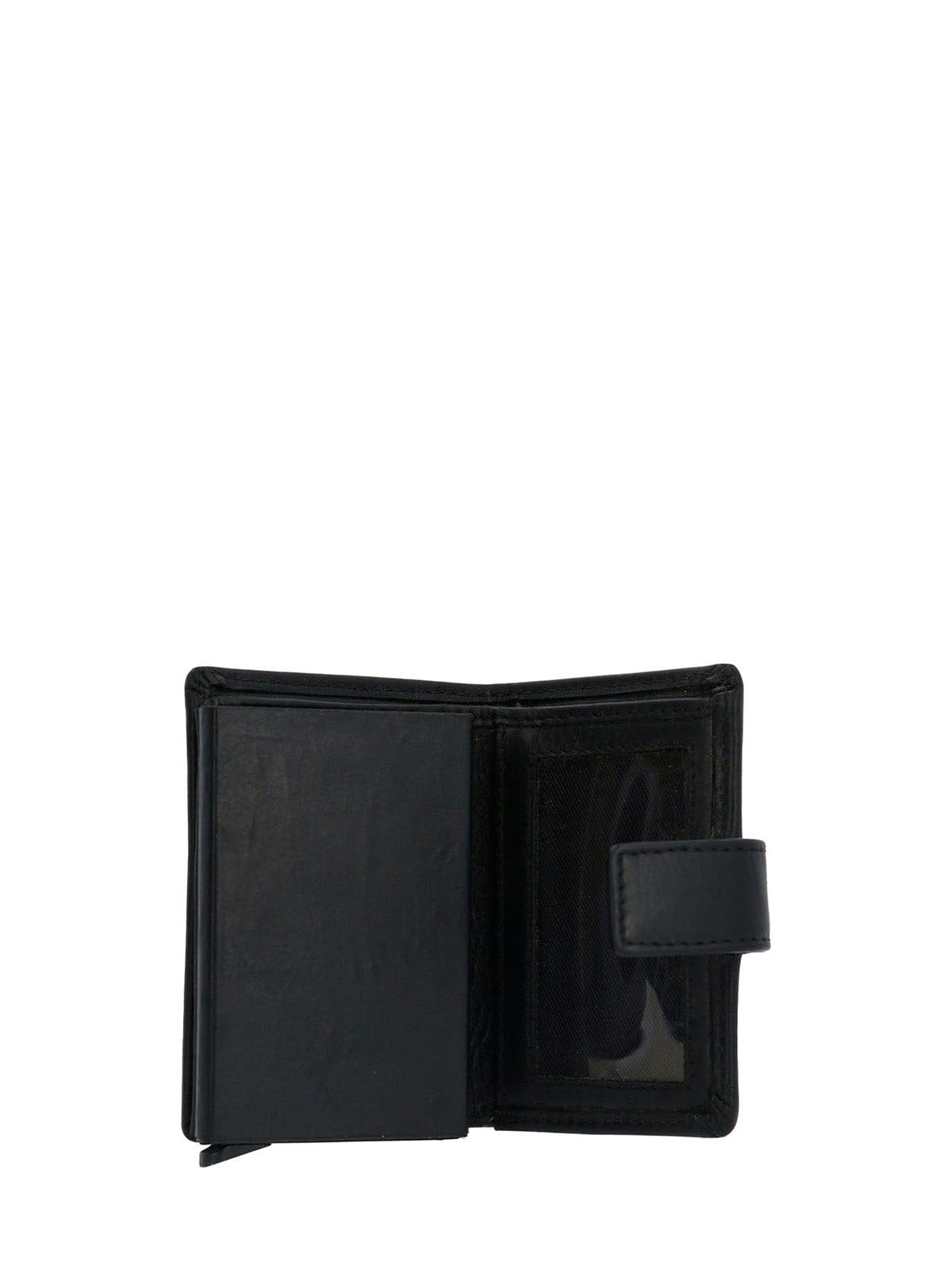 Tarjetero Cuero Hombre Ty Cardslide Negro Hush Puppies