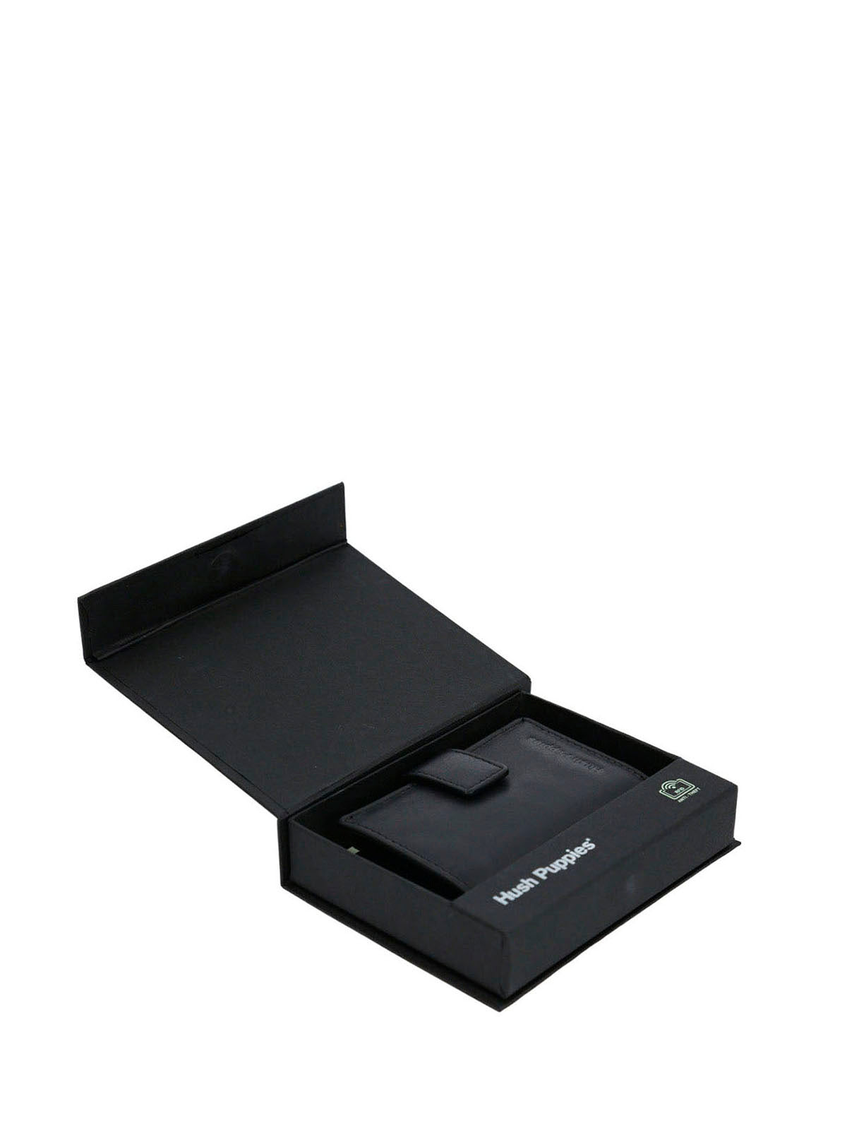 Tarjetero Cuero Hombre Ty Cardslide Negro Hush Puppies