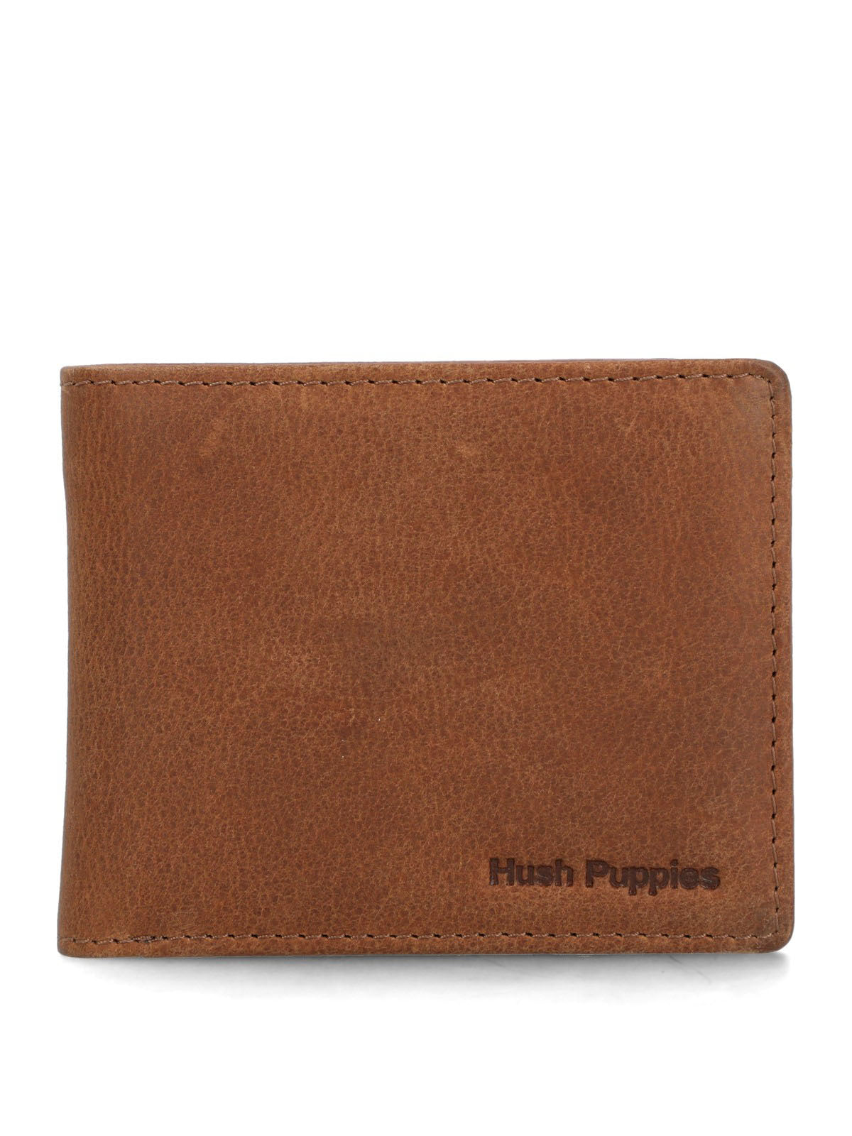 Billetera Cuero Hombre Th George Café Hush Puppies