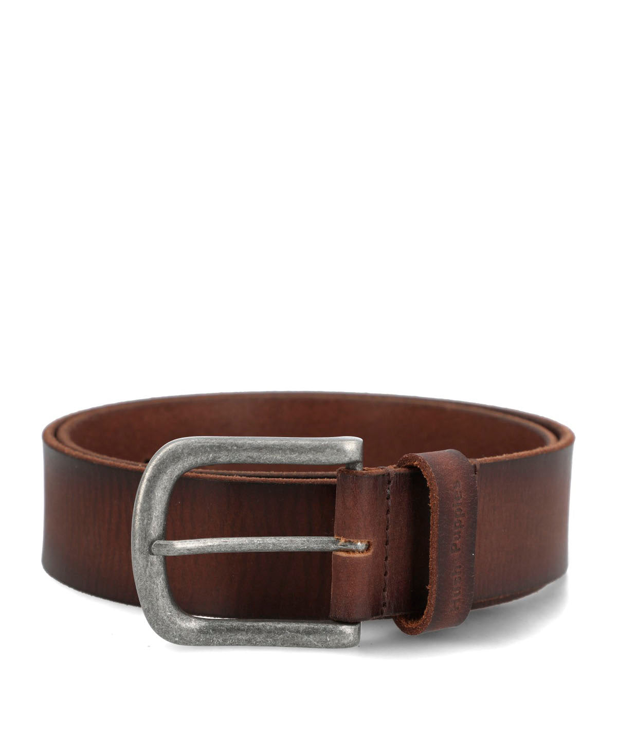 Cinturon Cuero Hombre Hp Jucar Café Hush Puppies