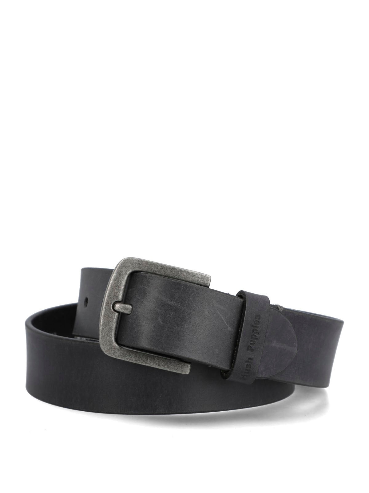 Cinturon Cuero Hombre Hp Lerez Negro Hush Puppies