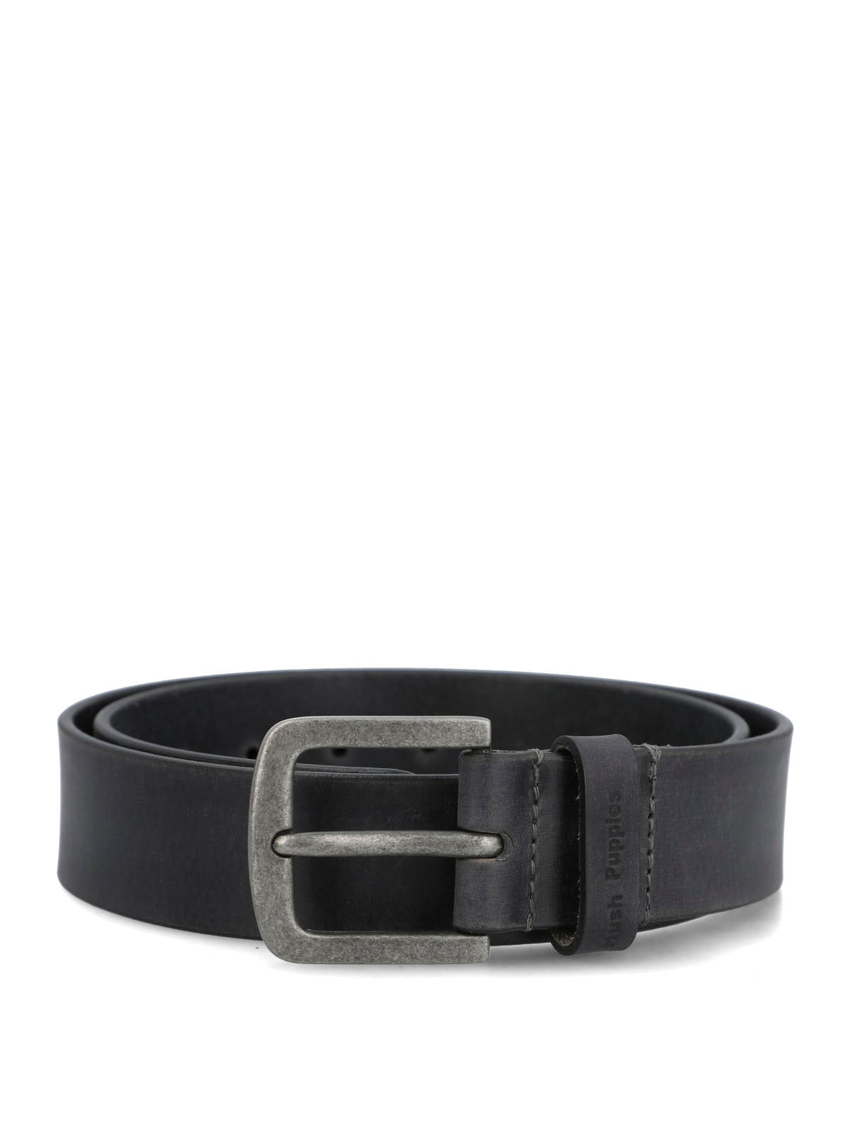 Cinturon Cuero Hombre Hp Lerez Negro Hush Puppies