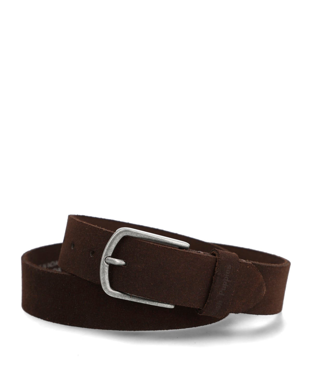 Cinturon Cuero Hombre Hp Boeza Café Hush Puppies