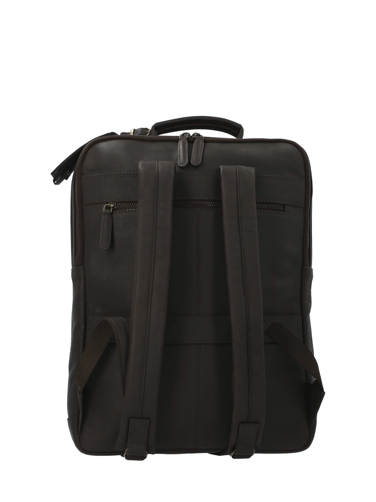 Mochila Cuero Hombre Th Henderson Back Café Hush Puppies