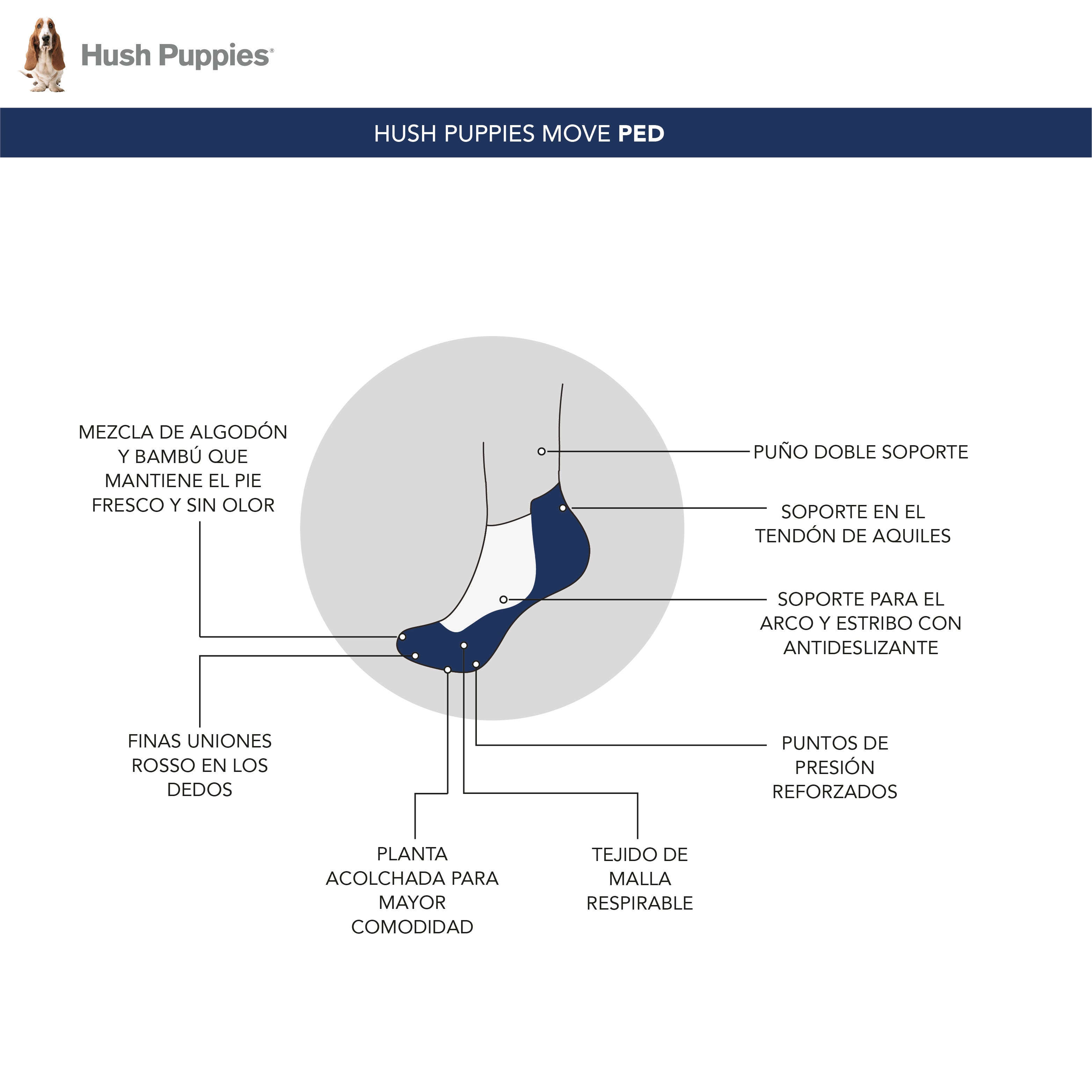 Calcetín Hombre Move H Ped | Hush Puppies