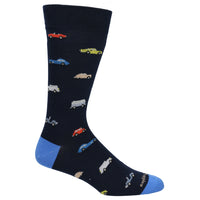 Calcetin Algodón Hombre C Vintage Car